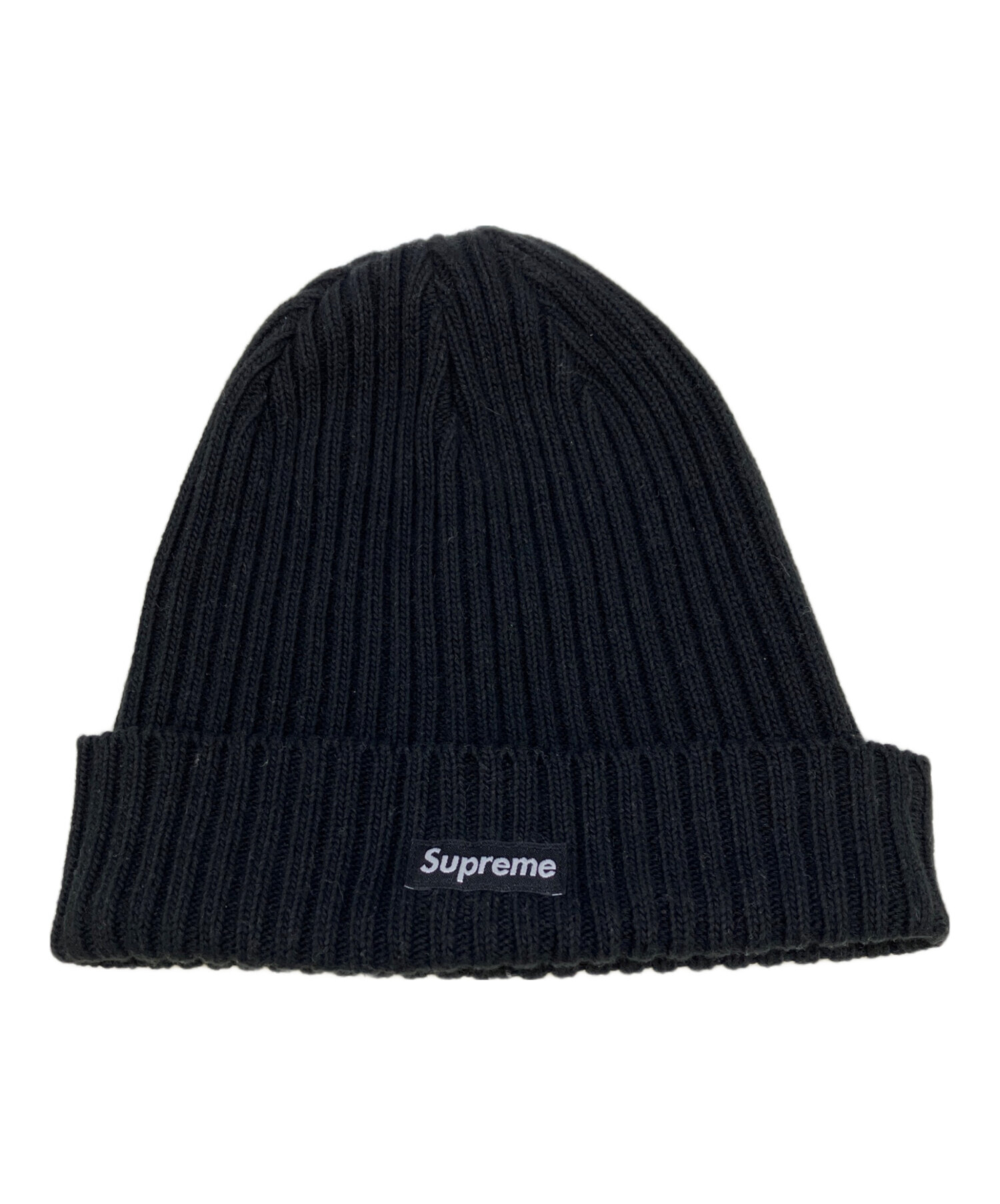 中古・古着通販】Supreme (シュプリーム) ニット帽 ブラック｜ブランド