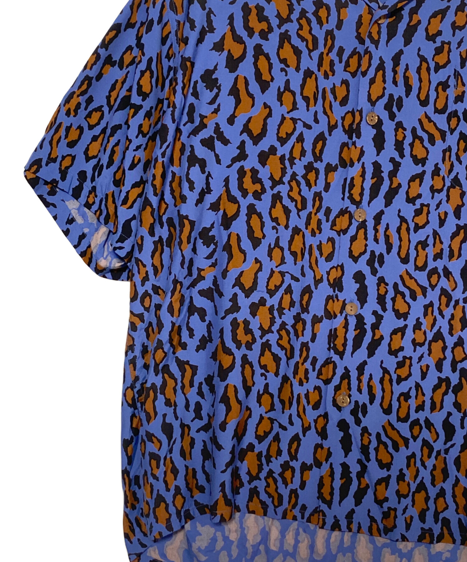 中古・古着通販】WACKO MARIA (ワコマリア) LEOPARD HAWAIIAN SHIRT S