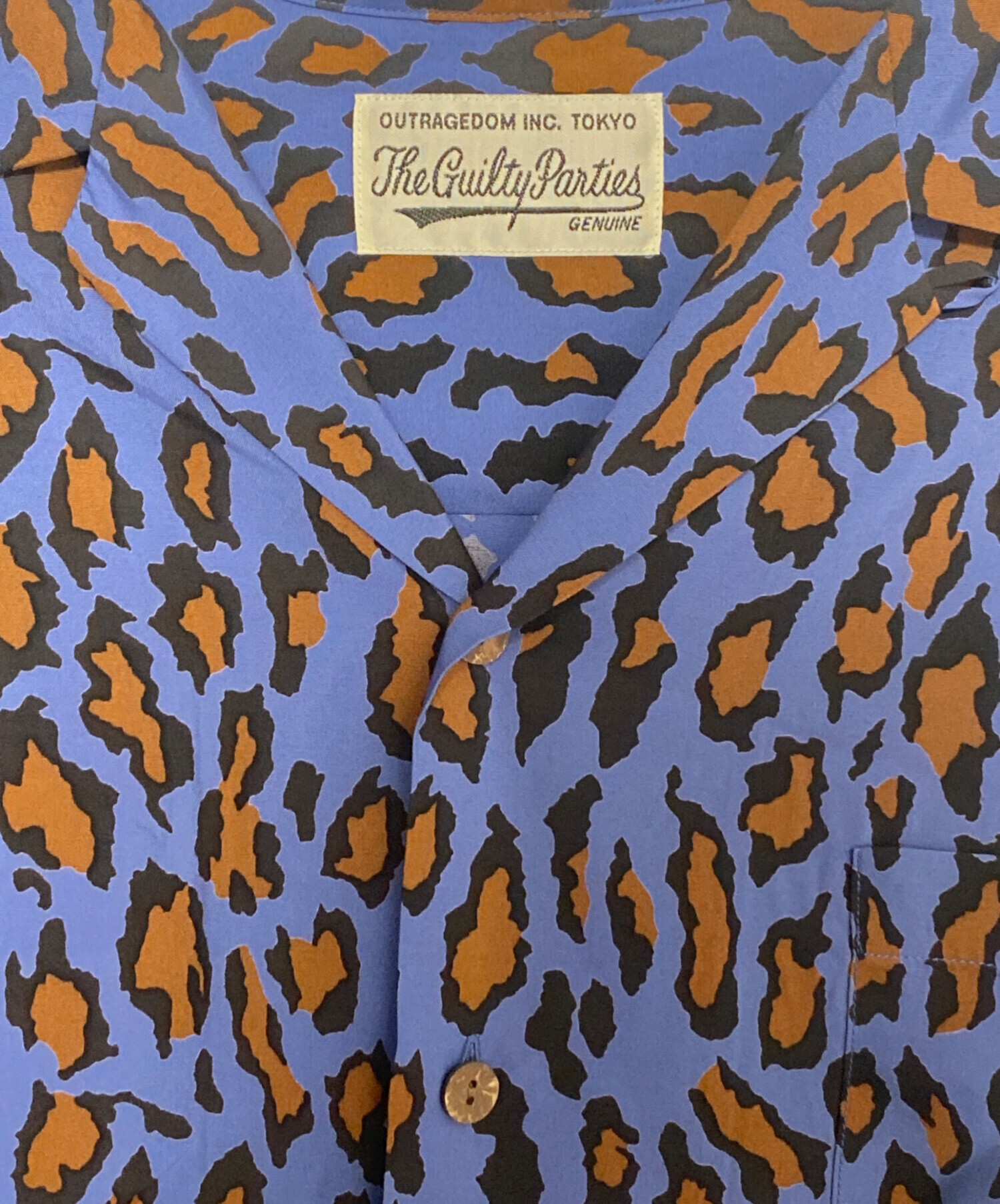 中古・古着通販】WACKO MARIA (ワコマリア) LEOPARD HAWAIIAN SHIRT S