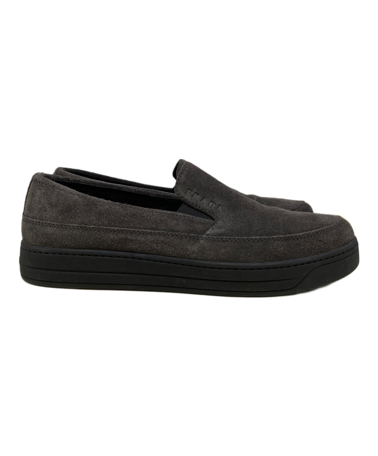 中古・古着通販】PRADA SPORTS (プラダスポーツ) スウェードローファー