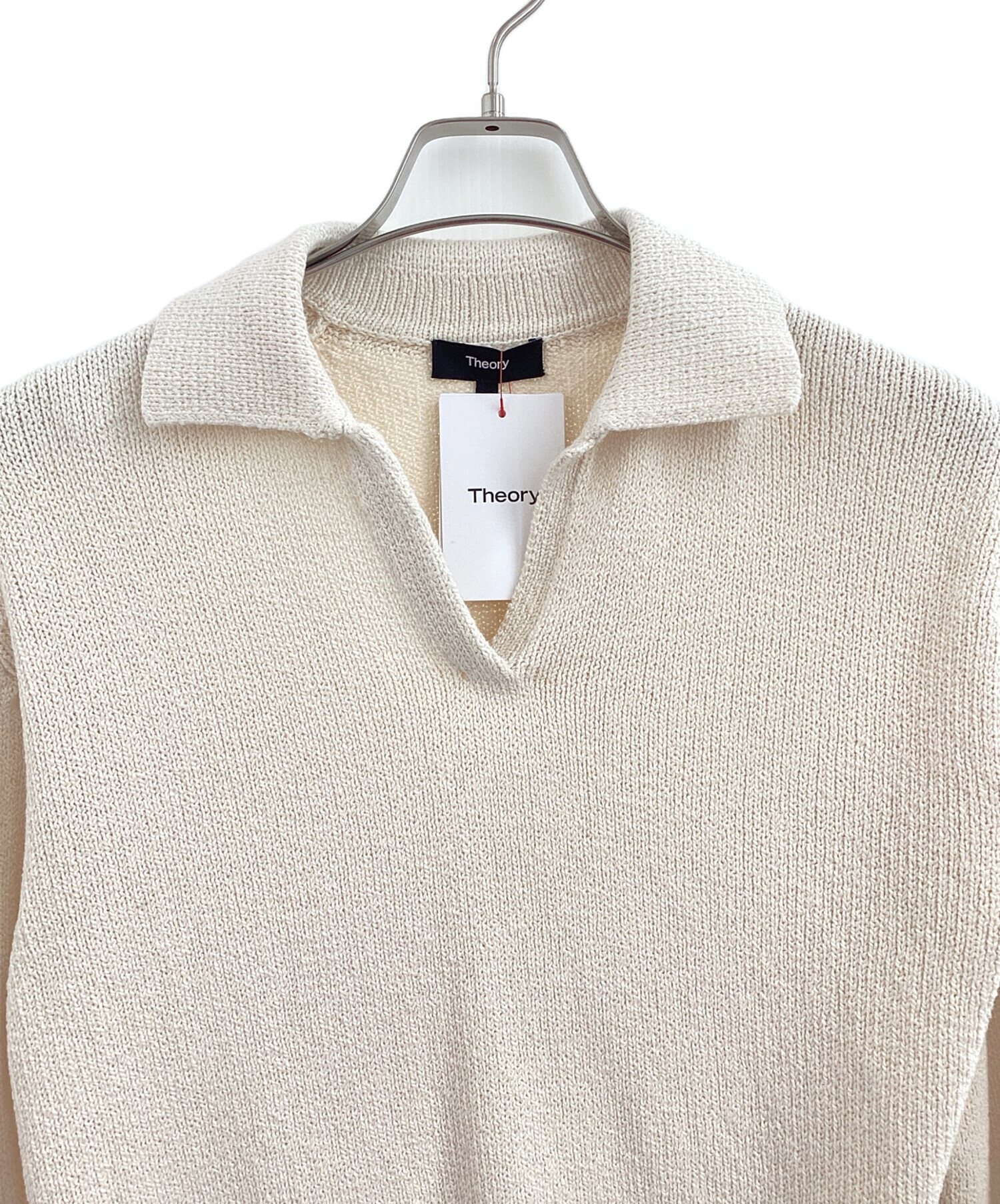 中古・古着通販】theory (セオリー) Wave Boucle Boyfriend Polo Shirt