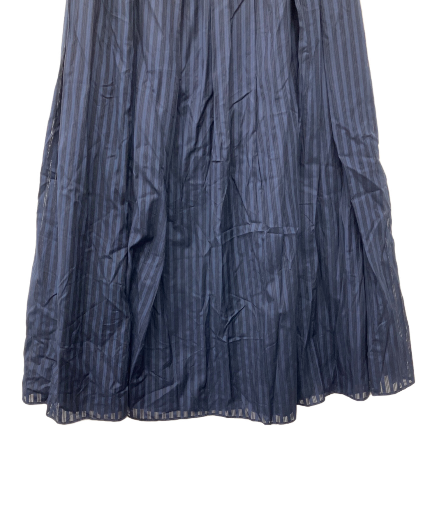 中古・古着通販】theory (セオリー) Linear Cotton Irregular Pleat