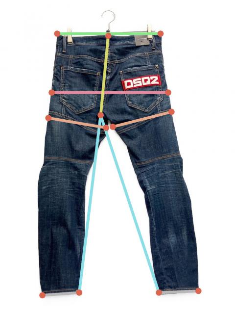 中古・古着通販】DSQUARED2 (ディースクエアード) DARK CLEAN WASH
