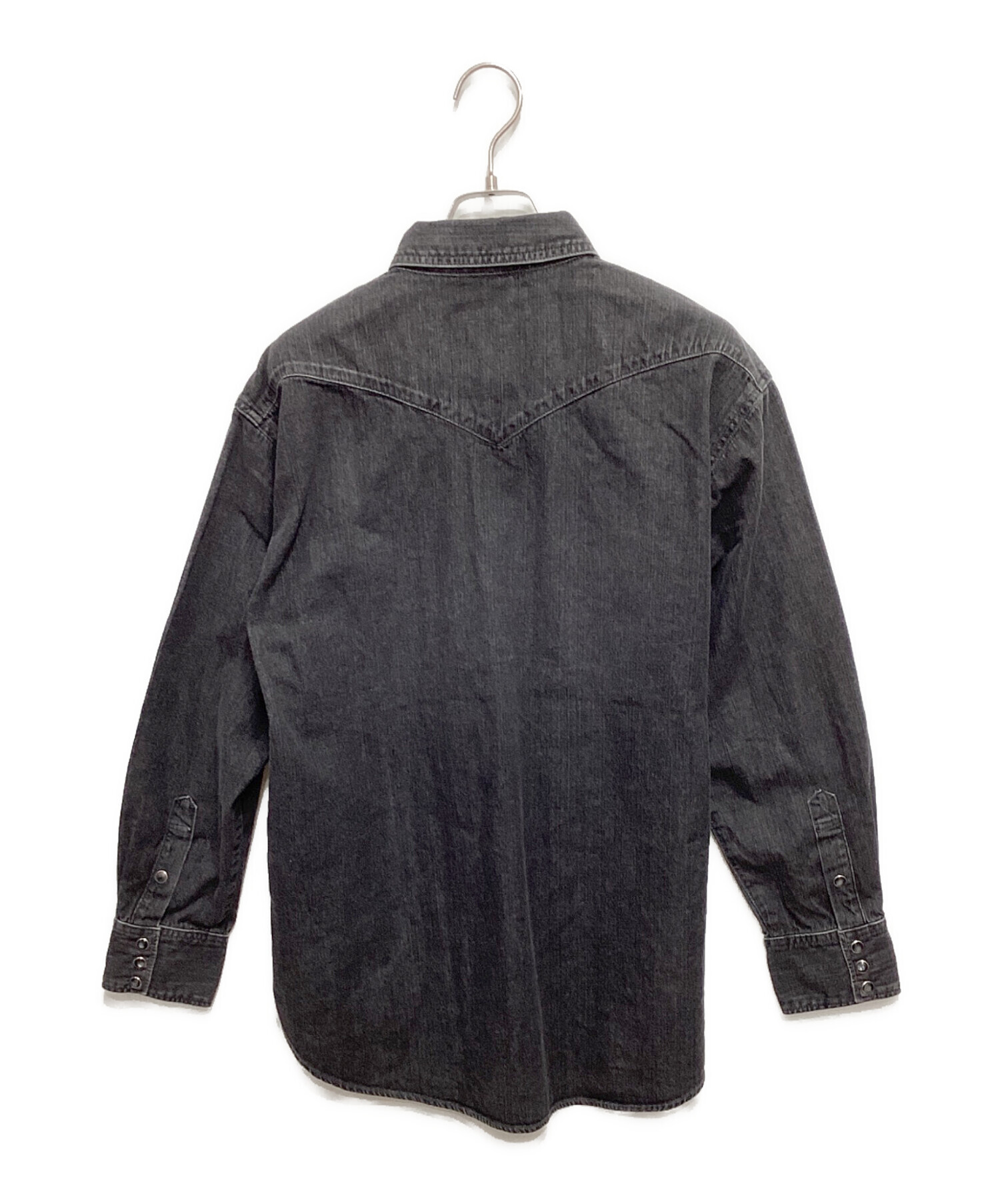 Hug O`War ハグオーワー ヴィンテージ デニム ウエスタンシャツ 日本製 中古・古着通販】Hug O'War (ハグオーワー) デニムウエスタンシャツ