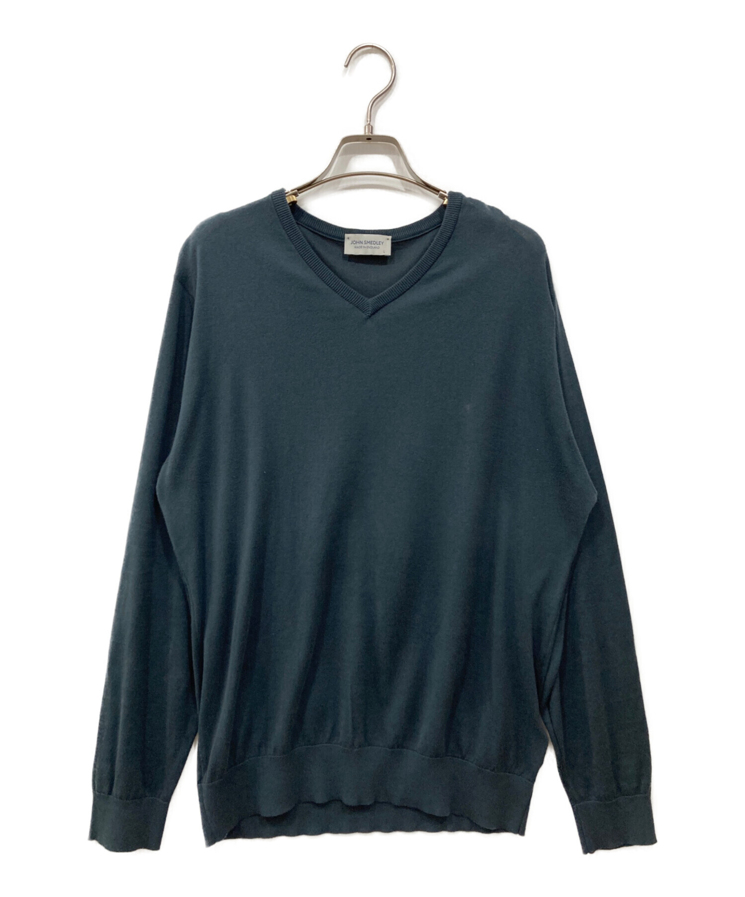中古・古着通販】JOHN SMEDLEY (ジョンスメドレー) Vネックニット