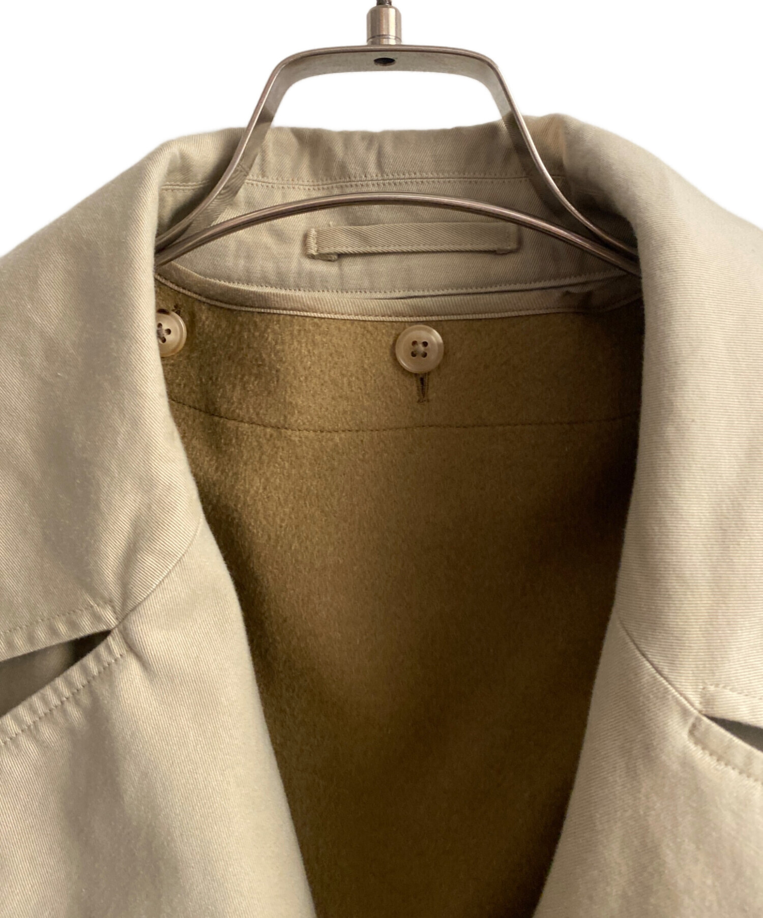 中古・古着通販】COMOLI (コモリ) ウォッシュド タイロッケン コート