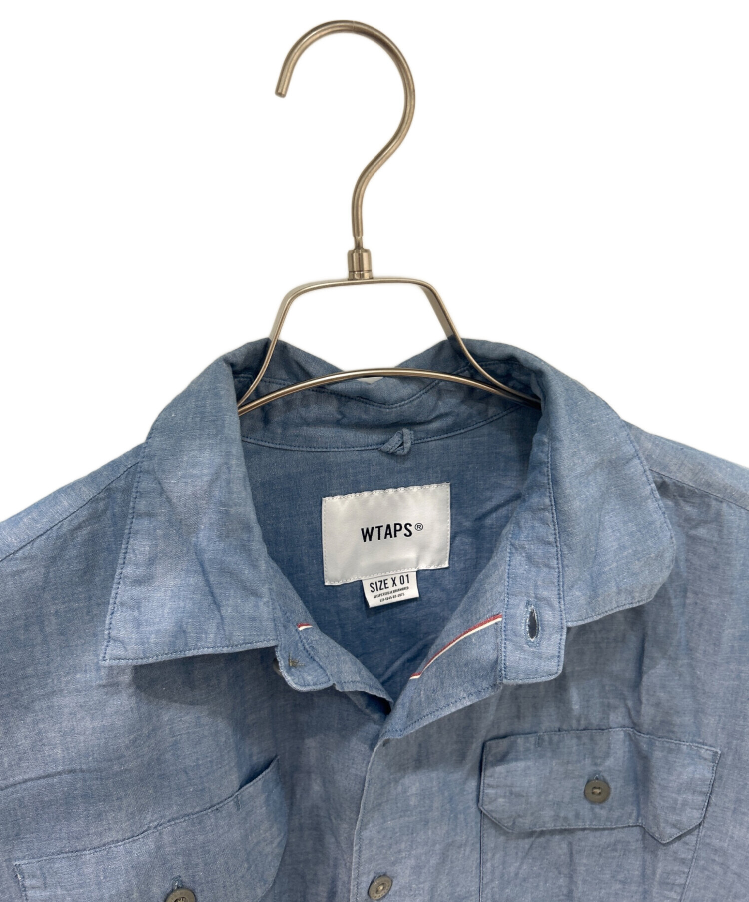 中古・古着通販】WTAPS (ダブルタップス) ダンガリーシャツ DECK SS
