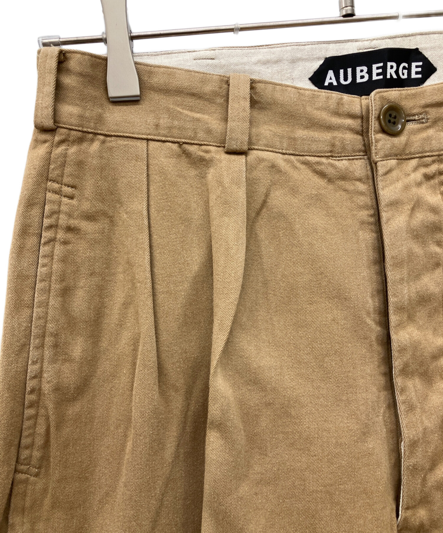 中古・古着通販】AUBERGE (オーベルジュ) チノパン ブラウン サイズ:40