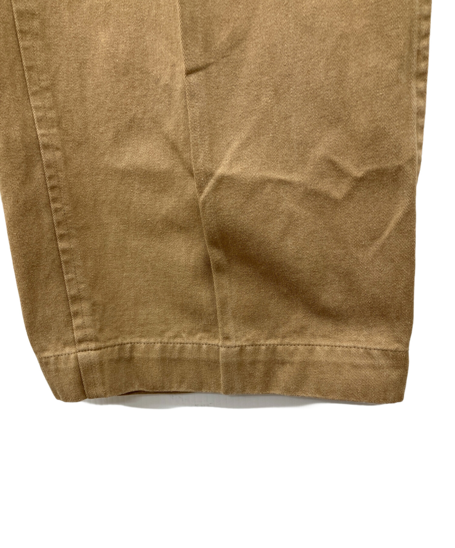 中古・古着通販】AUBERGE (オーベルジュ) チノパン ブラウン サイズ:40