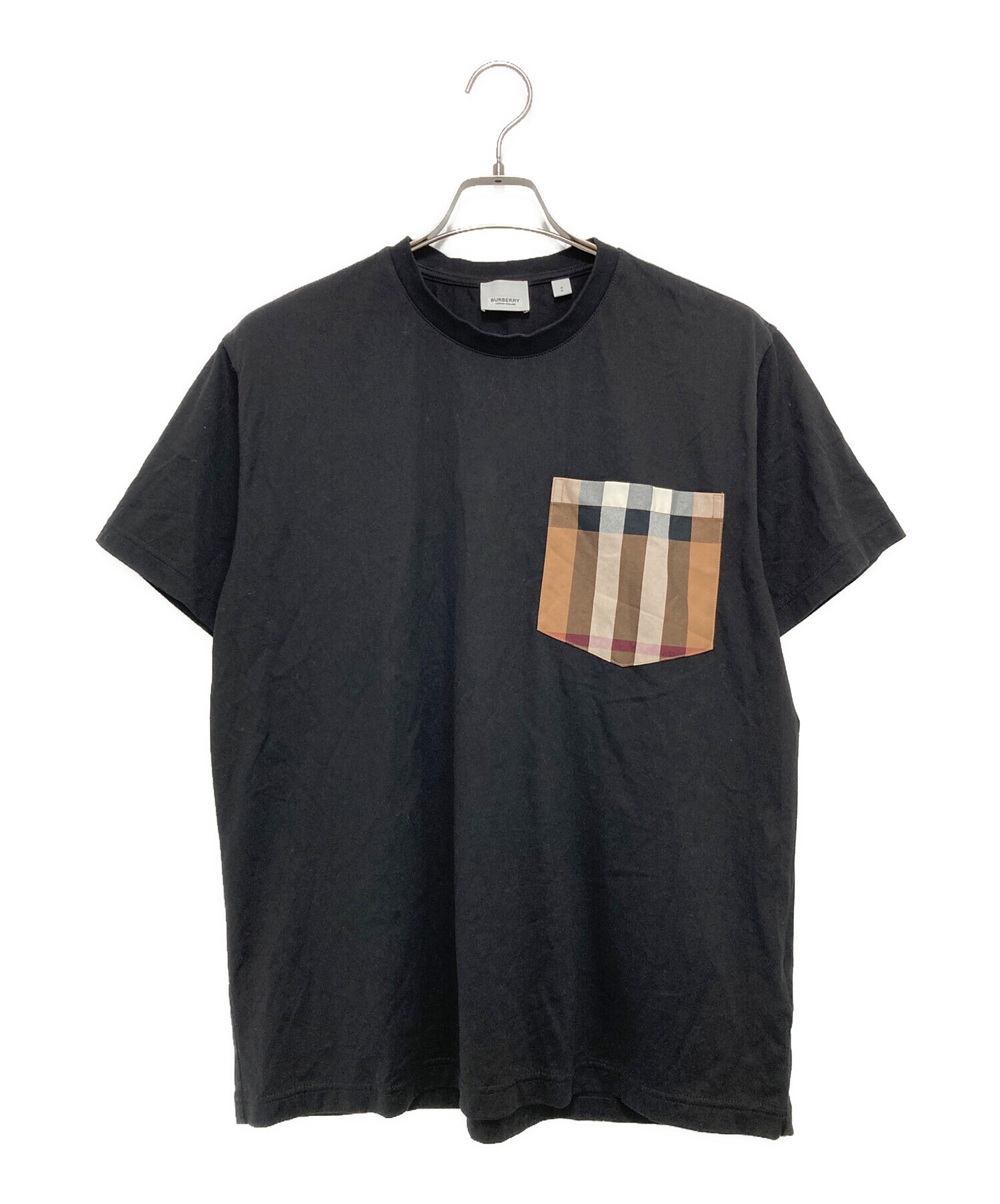 中古・古着通販】BURBERRY (バーバリー) チェックポケットTシャツ