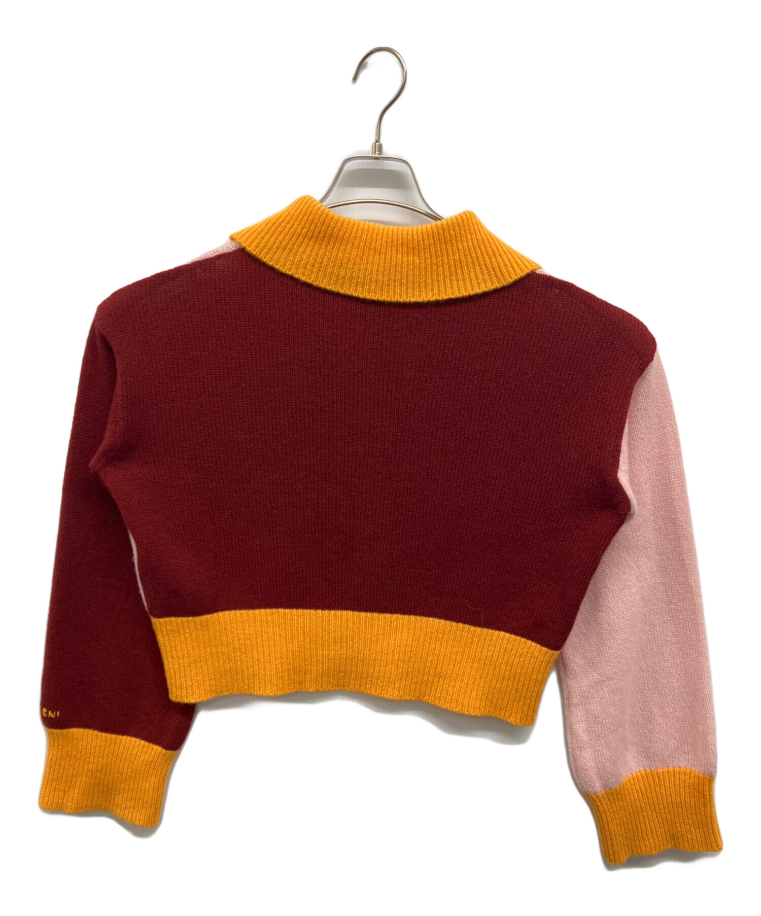 中古・古着通販】MARNI (マルニ) カシミヤニットポロシャツ サイズ:36 