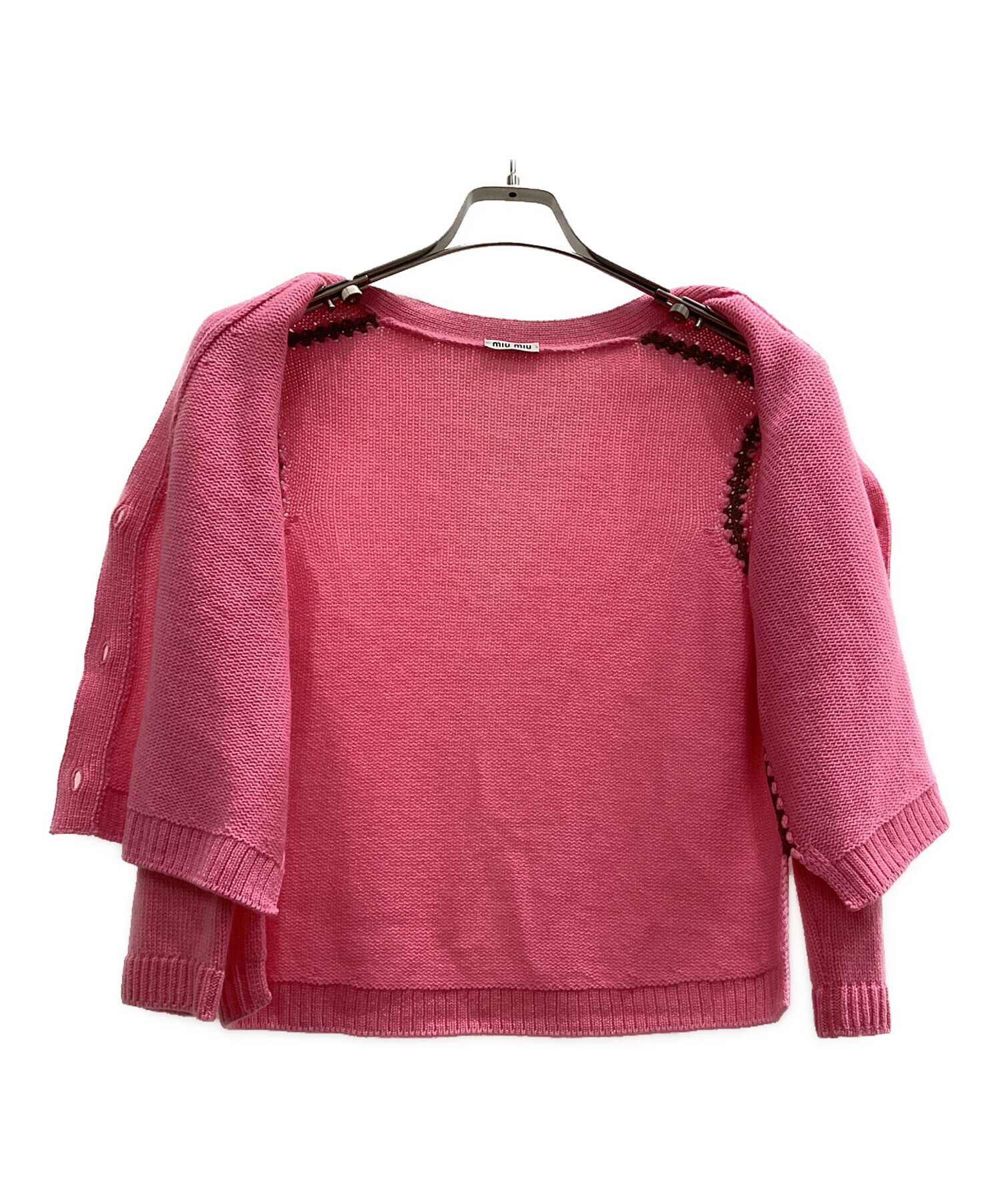 中古・古着通販】MIU MIU (ミュウミュウ) カシミヤクロップド