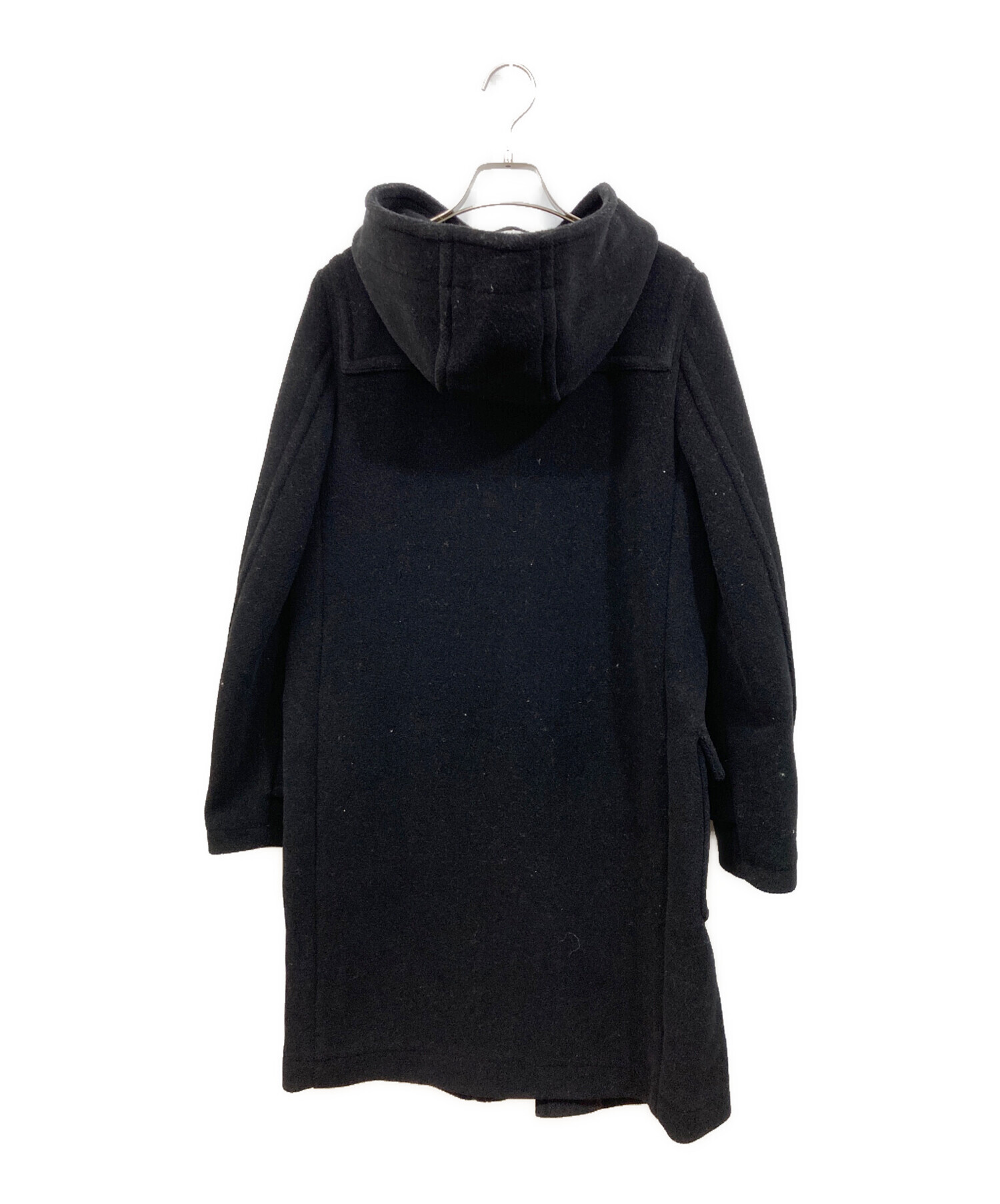 【未使用に近い】HYKE ダッフルコート ロング 3(L相当)ブラック定番人気✨ HYKE ハイク ロング ダッフルコート HYKE＞新作入荷 11.4 | st company