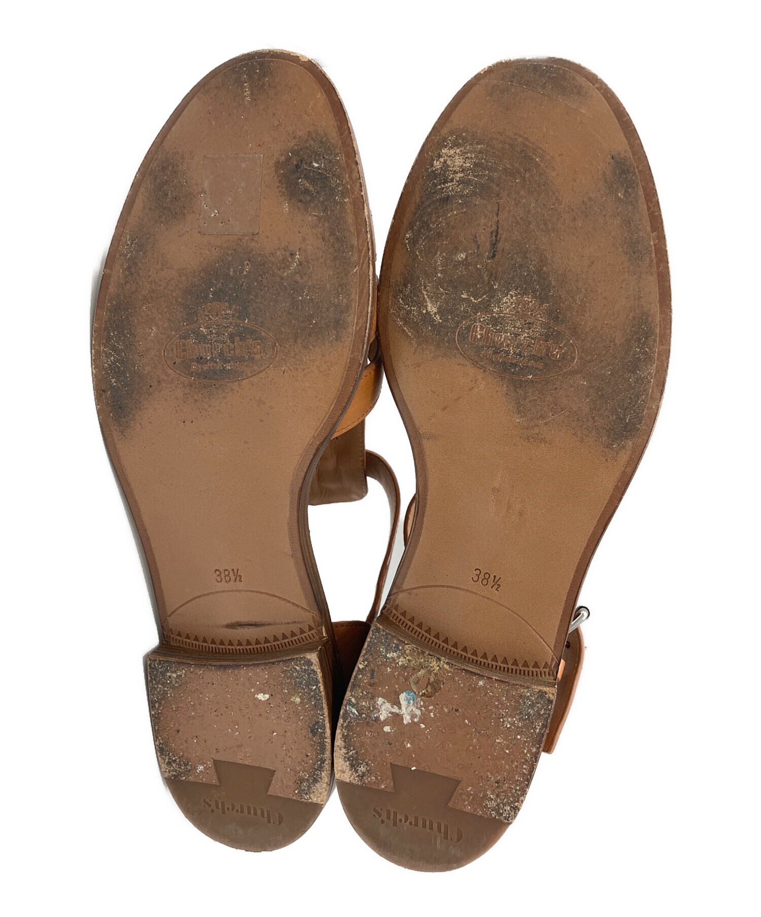 チャーチ　サンダル　36.5 中古・古着通販】CHURCH'S (チャーチ) サンダル KELSEY ブラウン