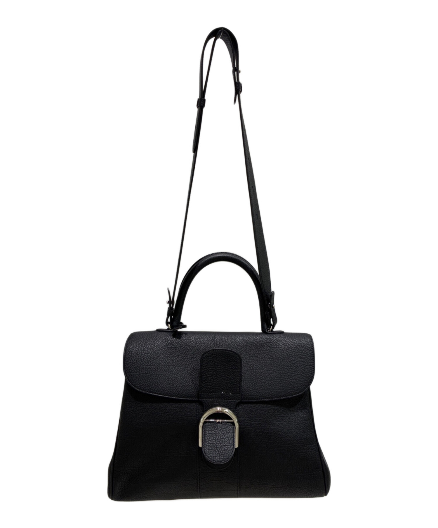 中古・古着通販】DELVAUX (デルヴォー) ブリヨンGM ブラック/シルバー