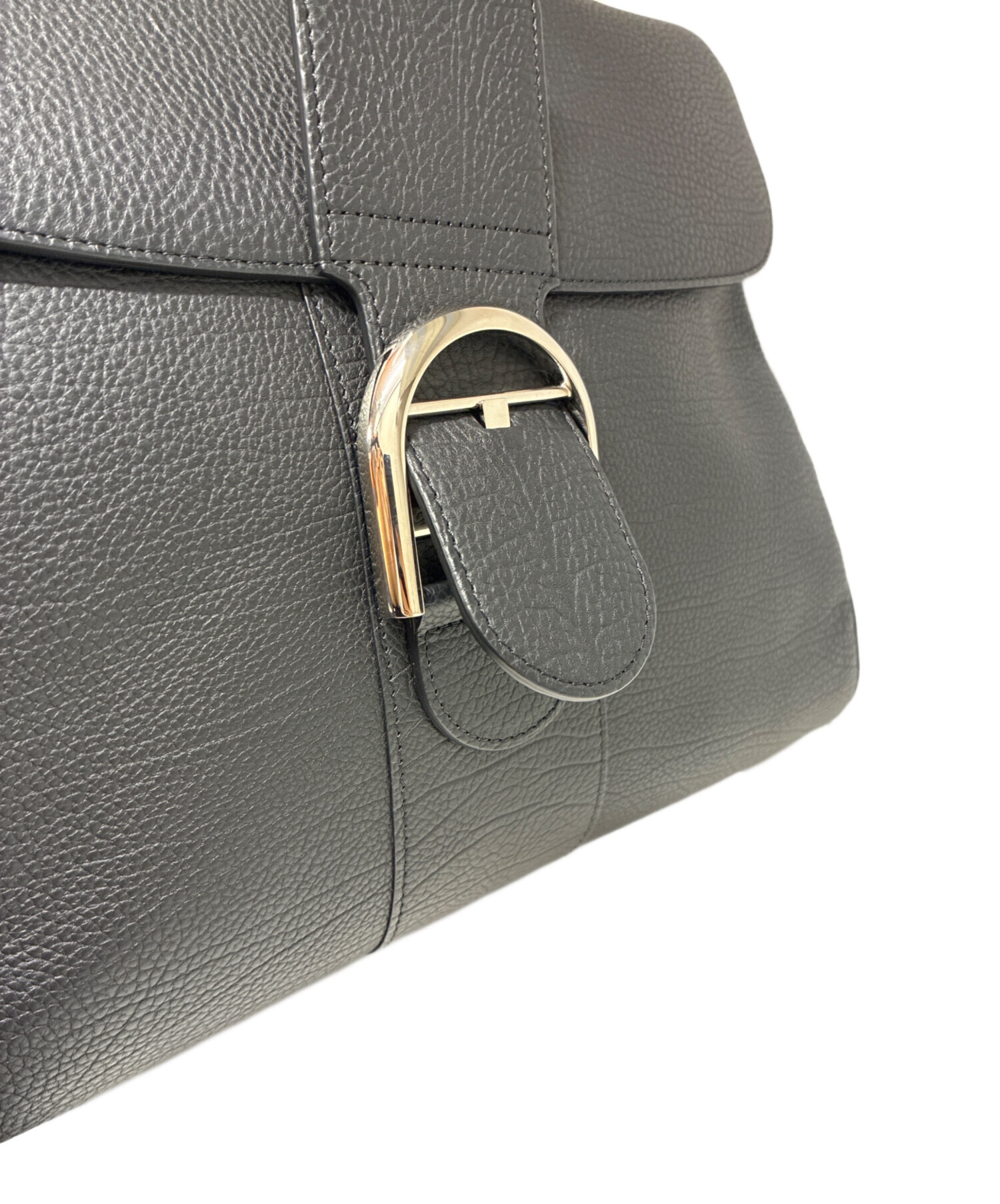 中古・古着通販】DELVAUX (デルヴォー) ブリヨンGM ブラック/シルバー 