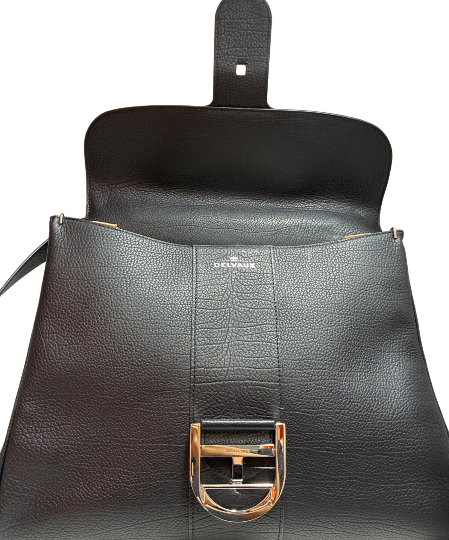 中古・古着通販】DELVAUX (デルヴォー) ブリヨンGM ブラック/シルバー 