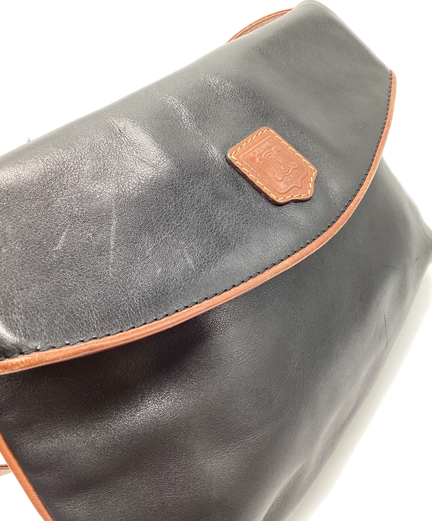 中古・古着通販】CELINE (セリーヌ) トリオンフ レザーショルダー