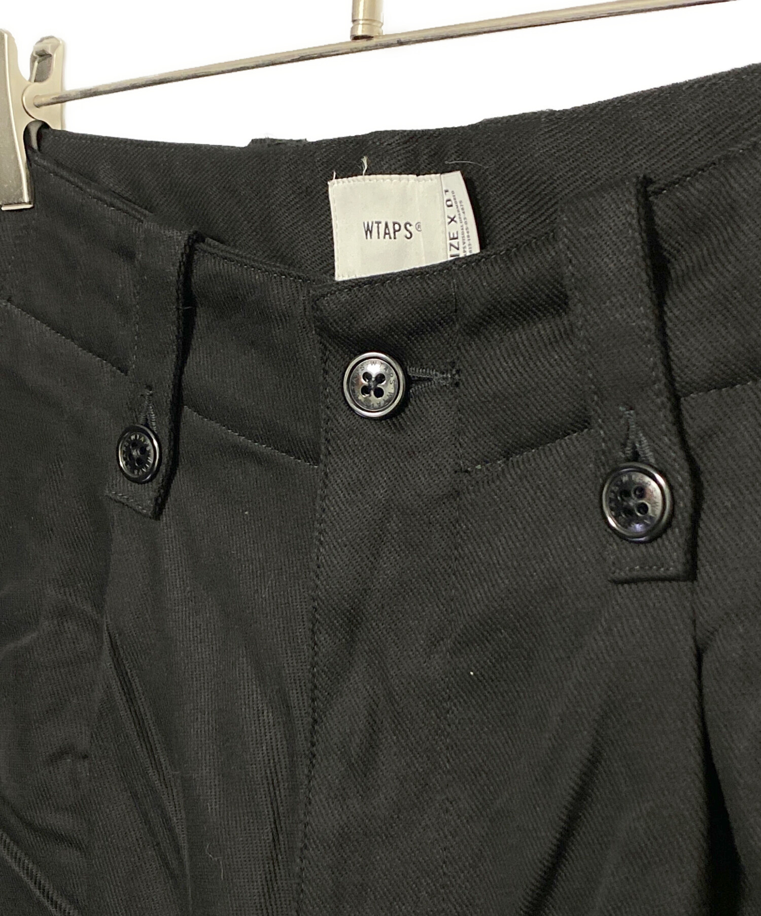 中古・古着通販】WTAPS (ダブルタップス) WELDER TROUSERS ブラック