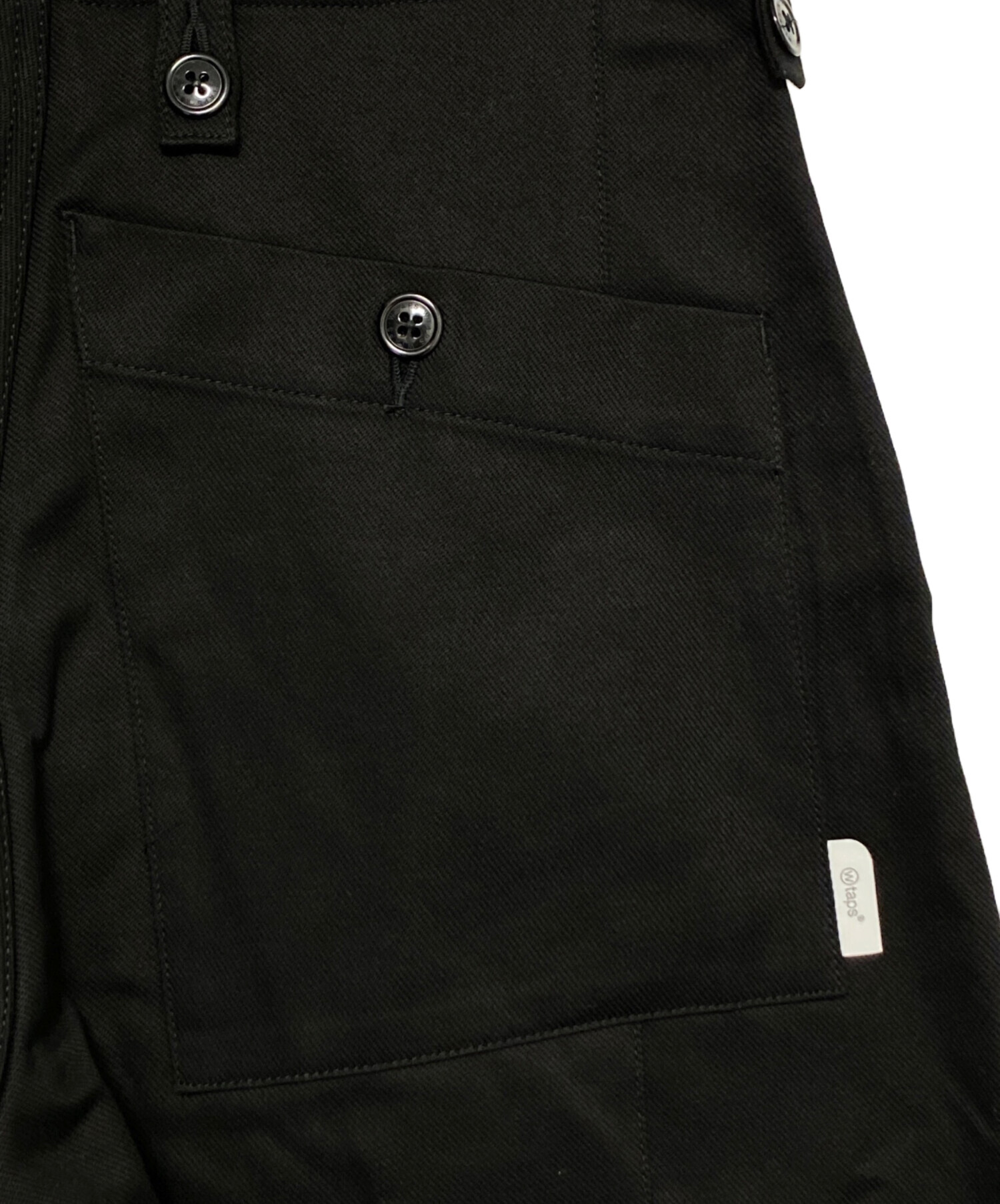 中古・古着通販】WTAPS (ダブルタップス) WELDER TROUSERS ブラック