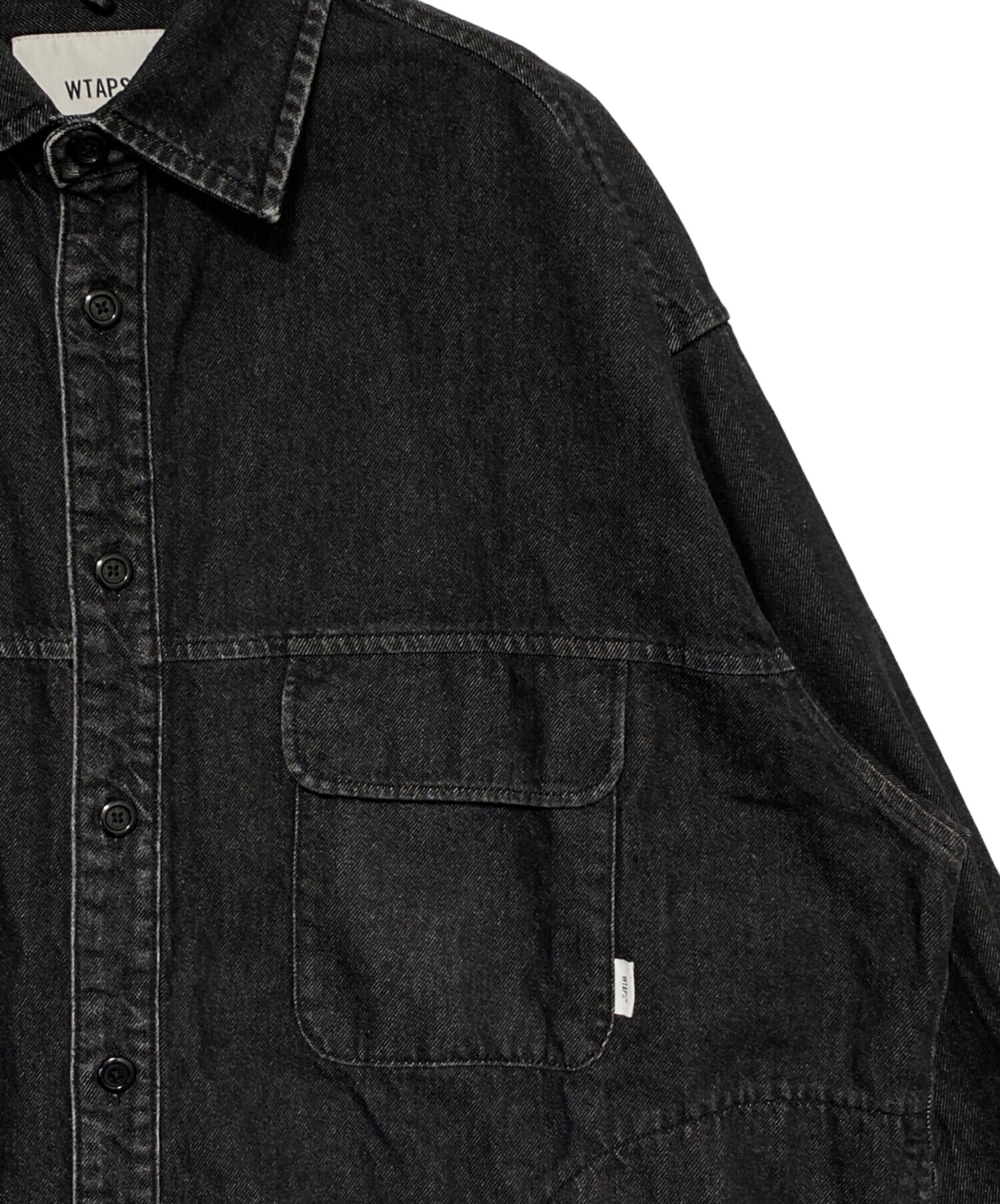 中古・古着通販】WTAPS (ダブルタップス) WCPO 01/LS/COTTON.DENIM 
