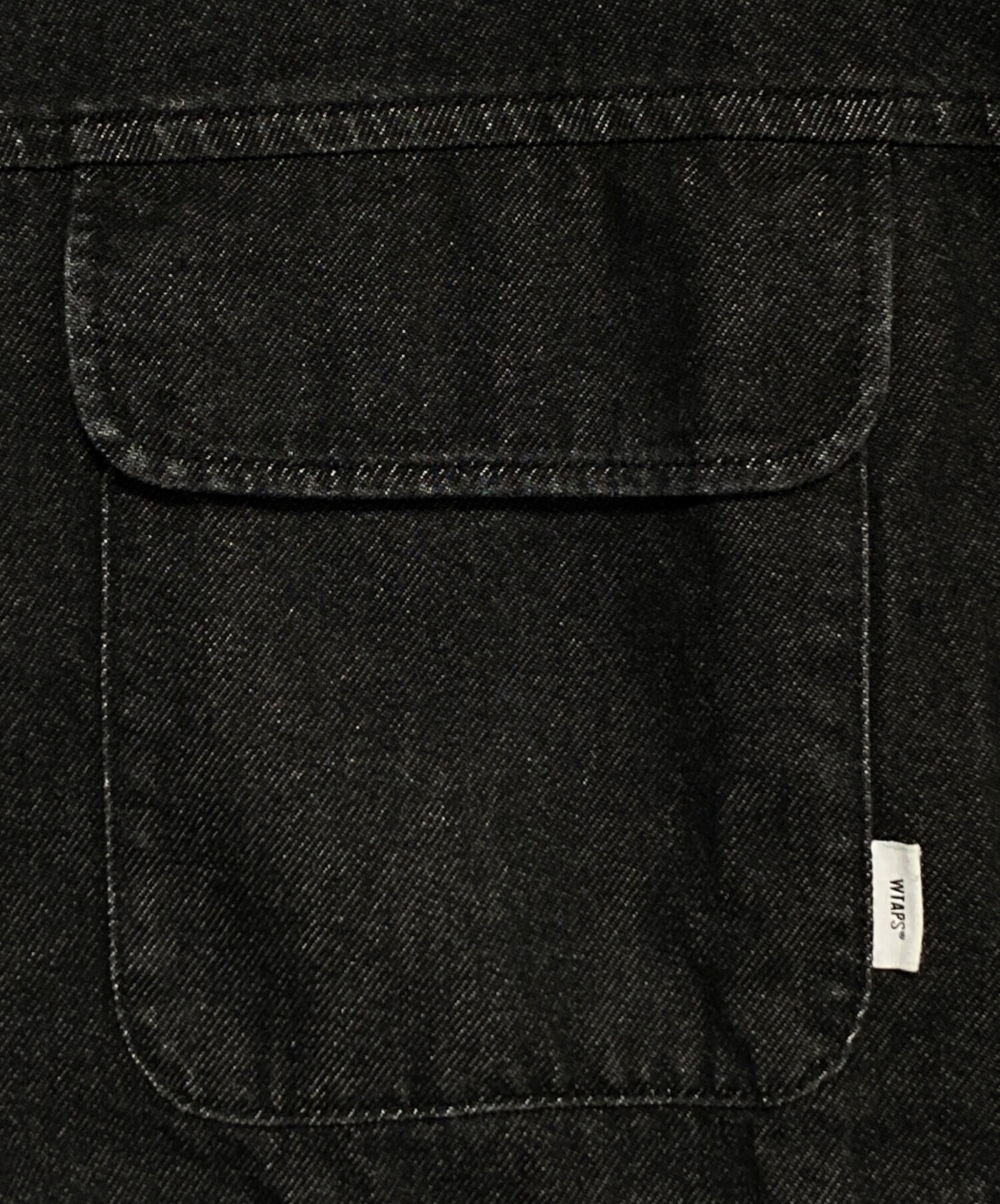 中古・古着通販】WTAPS (ダブルタップス) WCPO 01/LS/COTTON.DENIM 