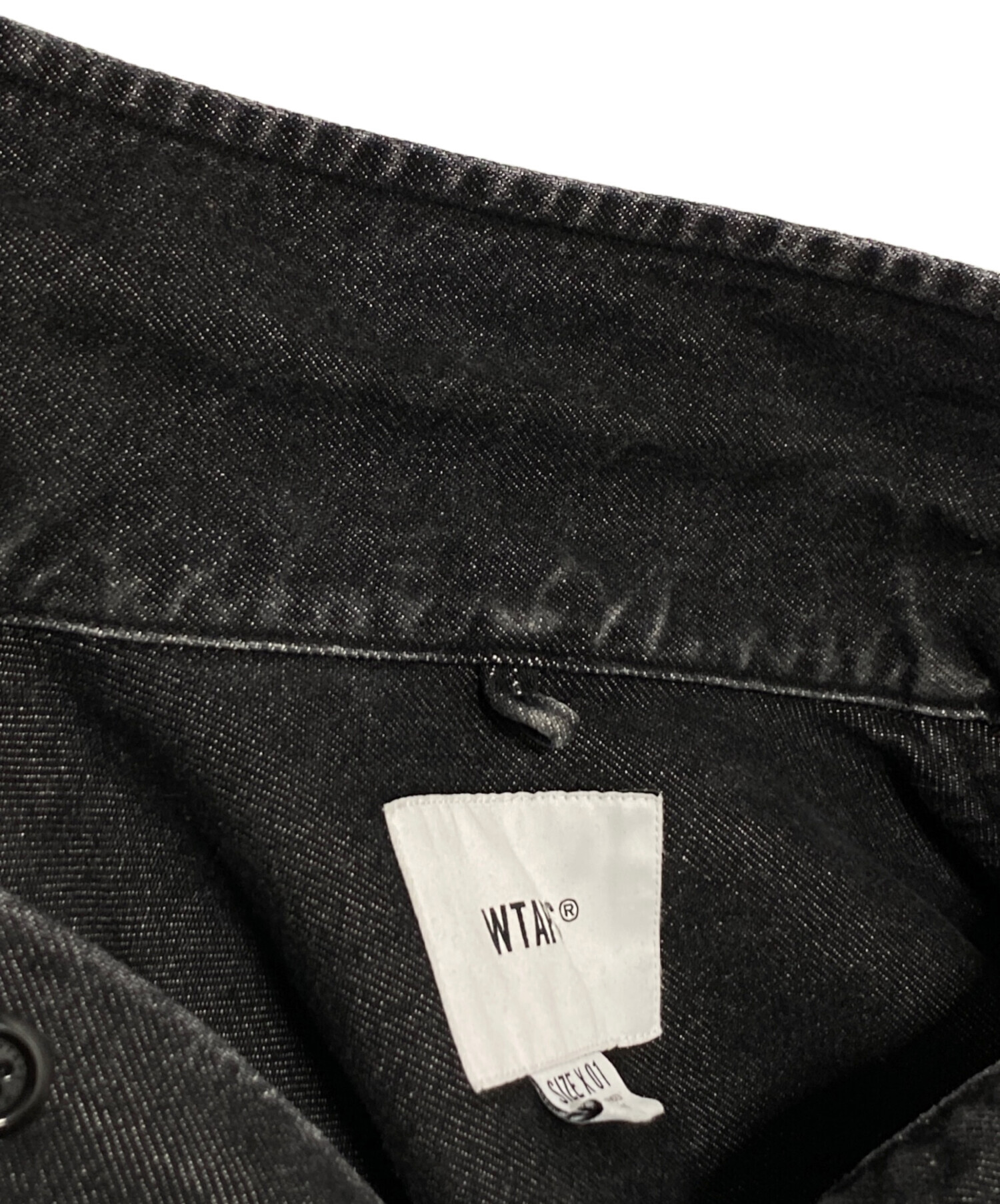 中古・古着通販】WTAPS (ダブルタップス) WCPO 01/LS/COTTON.DENIM 