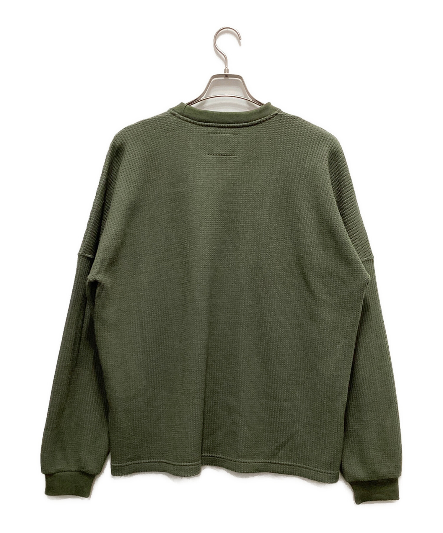中古・古着通販】WTAPS (ダブルタップス) WAFFLE LS PEAC グリーン