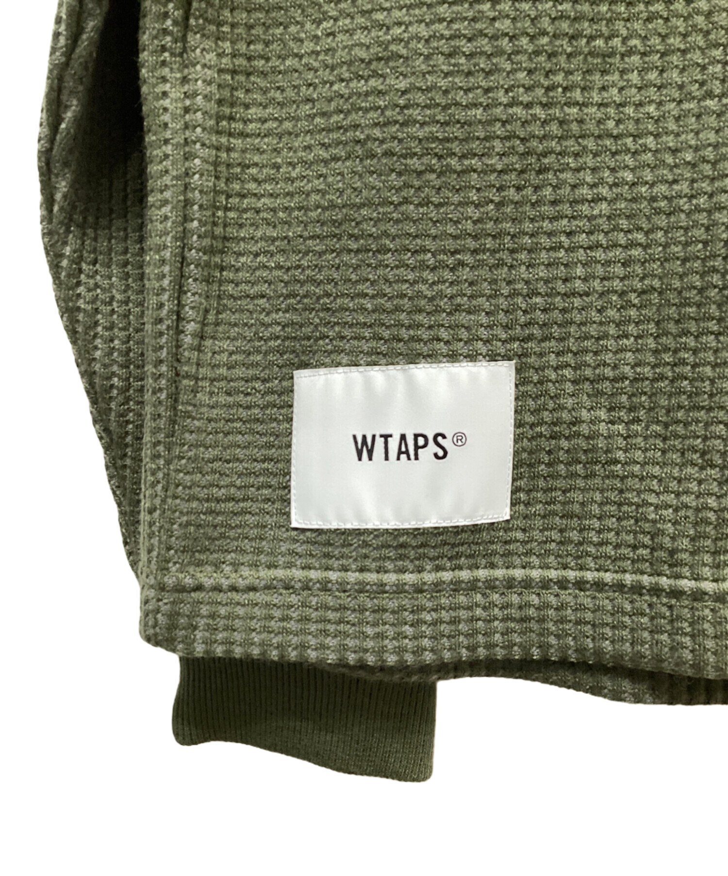 中古・古着通販】WTAPS (ダブルタップス) WAFFLE LS PEAC グリーン