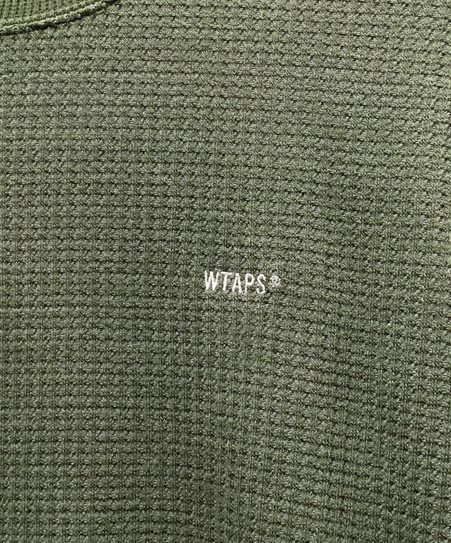 中古・古着通販】WTAPS (ダブルタップス) WAFFLE LS PEAC グリーン