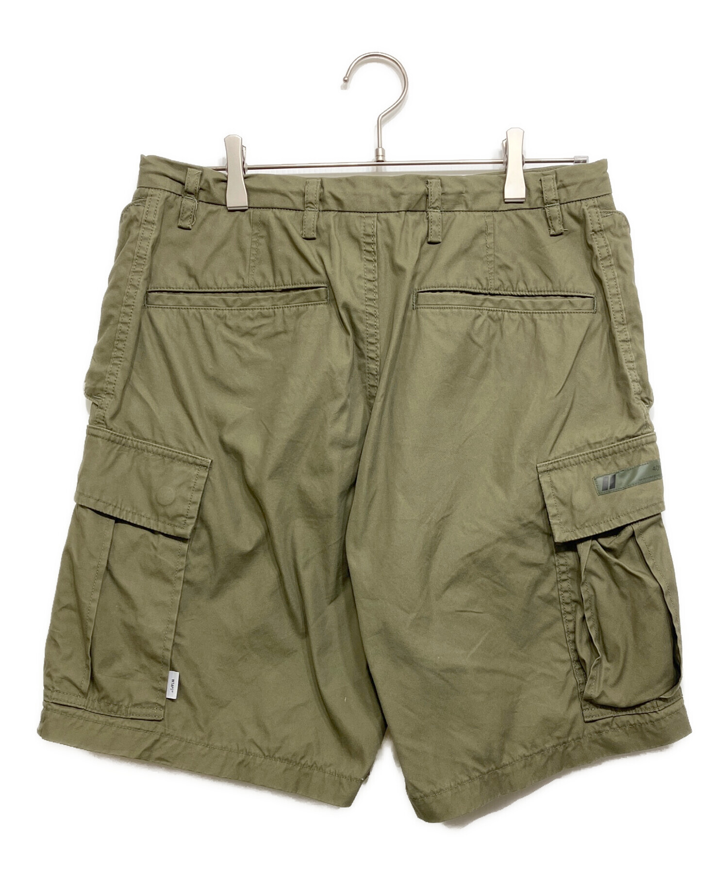 中古・古着通販】WTAPS (ダブルタップス) SHORTS/NYCO.OXFORD オリーブ