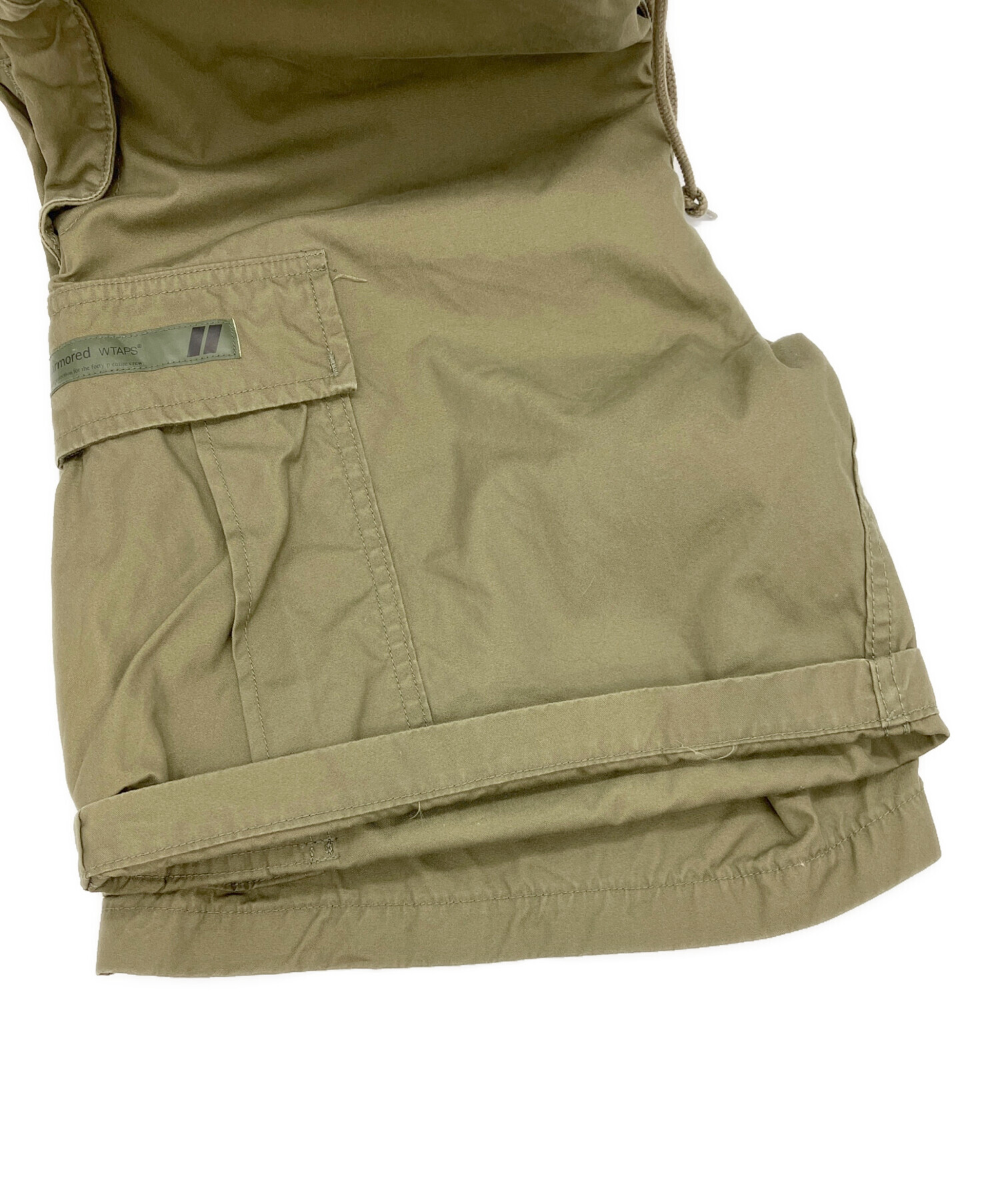 中古・古着通販】WTAPS (ダブルタップス) SHORTS/NYCO.OXFORD オリーブ