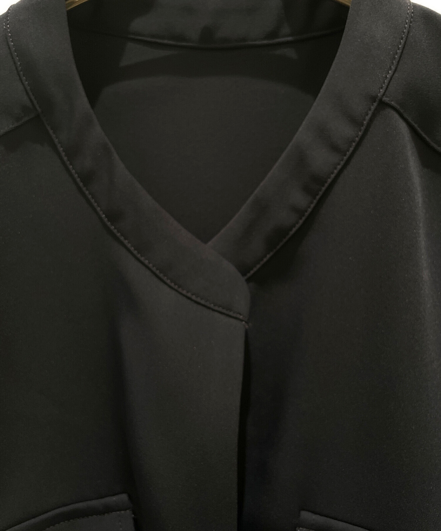 中古・古着通販】Noble (ノーブル) ワークディテールドレープシャツ