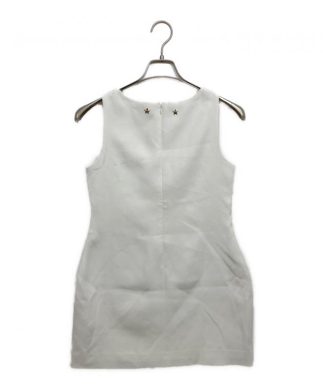 新品 Bibiy.　RORY MINI DRESS ホワイト 中古・古着通販】Bibiy. (ビビィ) RORY MINI DRESS ホワイト サイズ:F