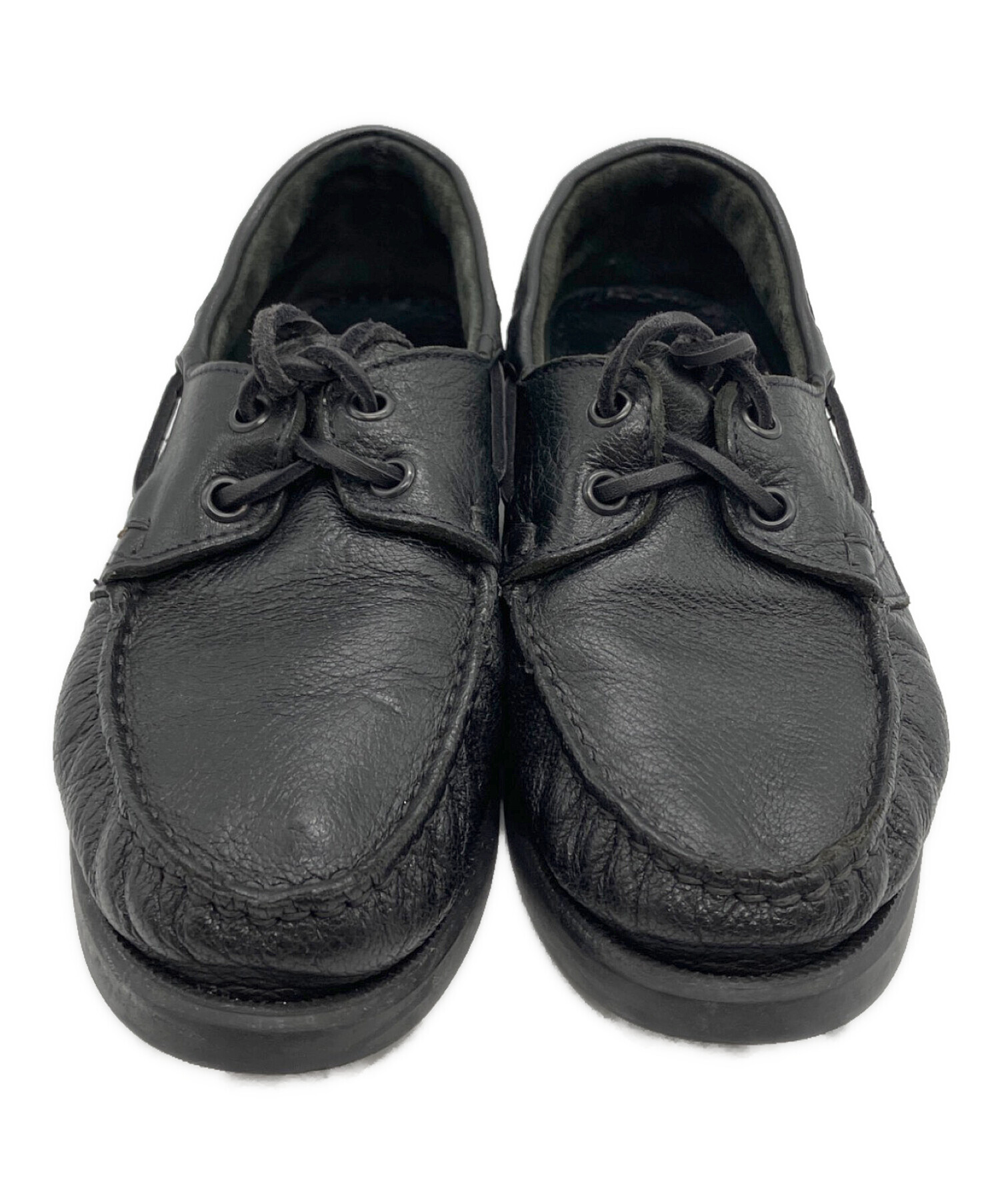 中古・古着通販】PARABOOT (パラブーツ) デッキシューズ ブラック