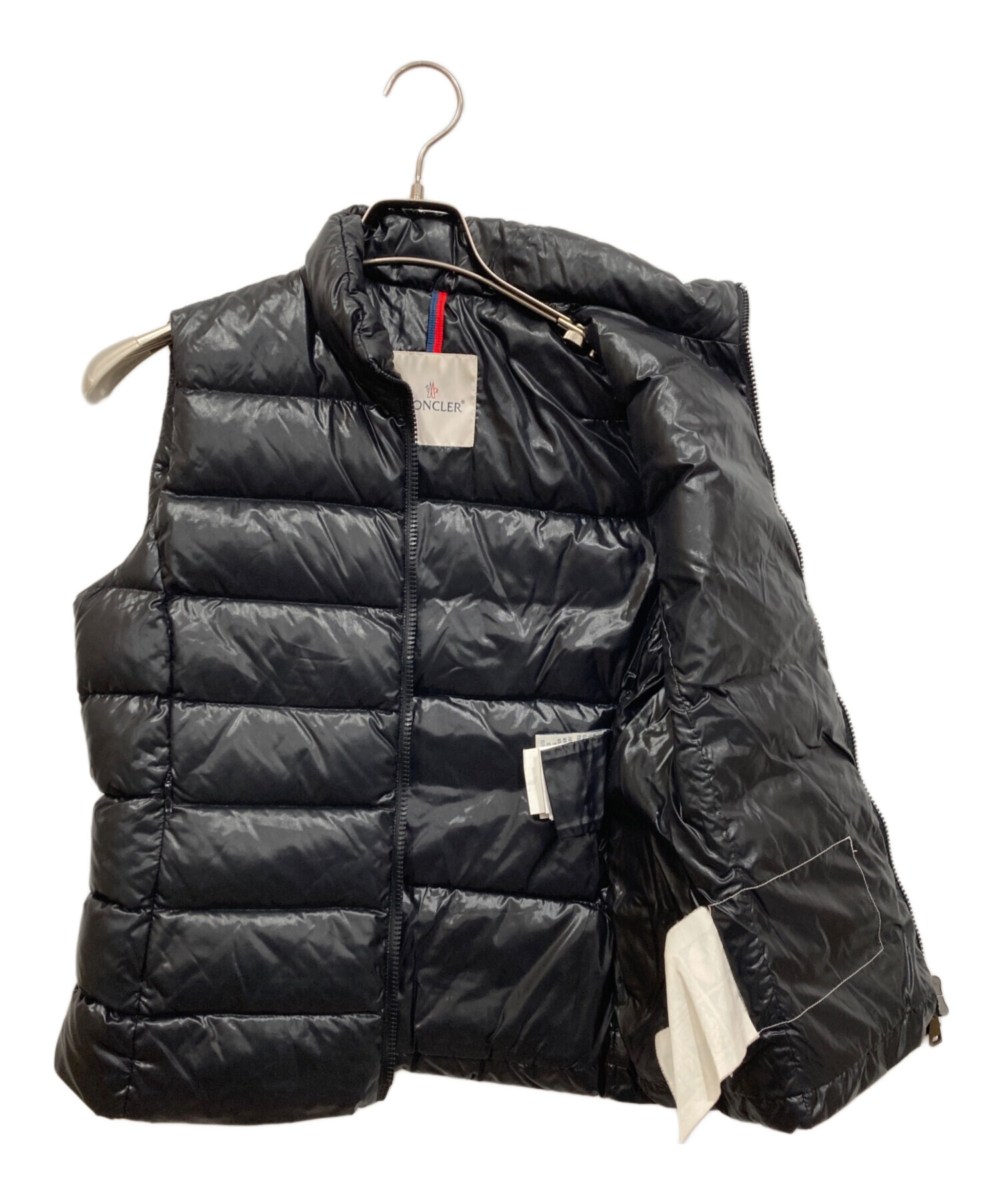 中古・古着通販】MONCLER (モンクレール) GHANYダウンベスト ブラック