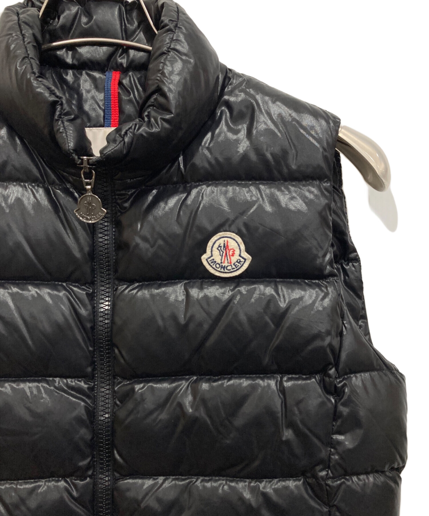 中古・古着通販】MONCLER (モンクレール) GHANYダウンベスト ブラック