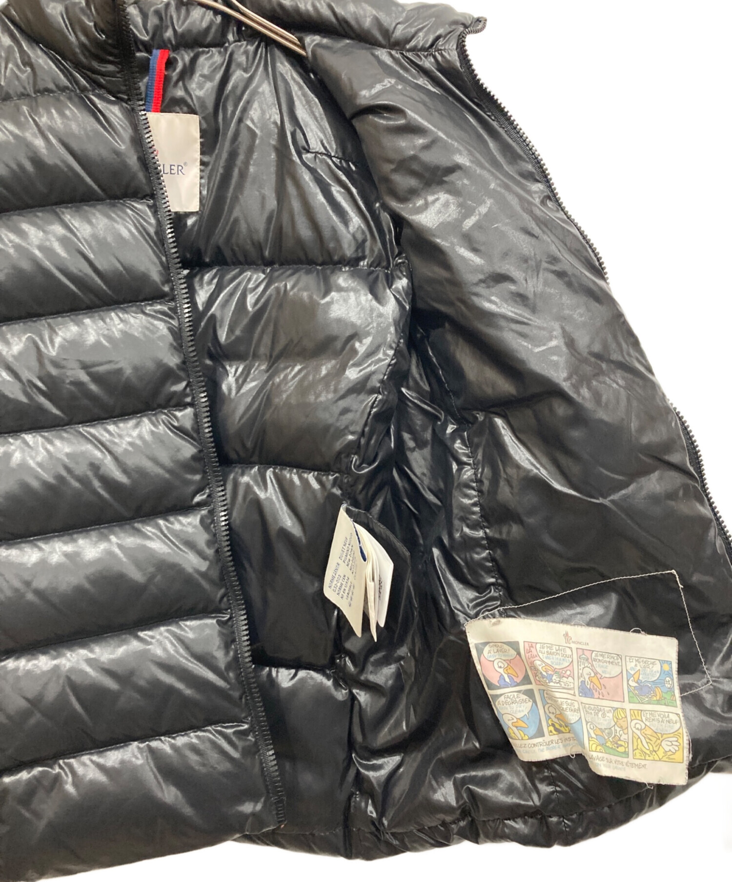 中古・古着通販】MONCLER (モンクレール) GHANYダウンベスト ブラック 