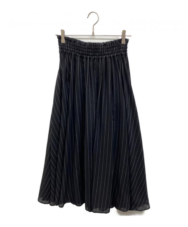 ebure エブール　マナードストライプスカート　サイズ36 ebure エブール マナードストライプスカート サイズ36