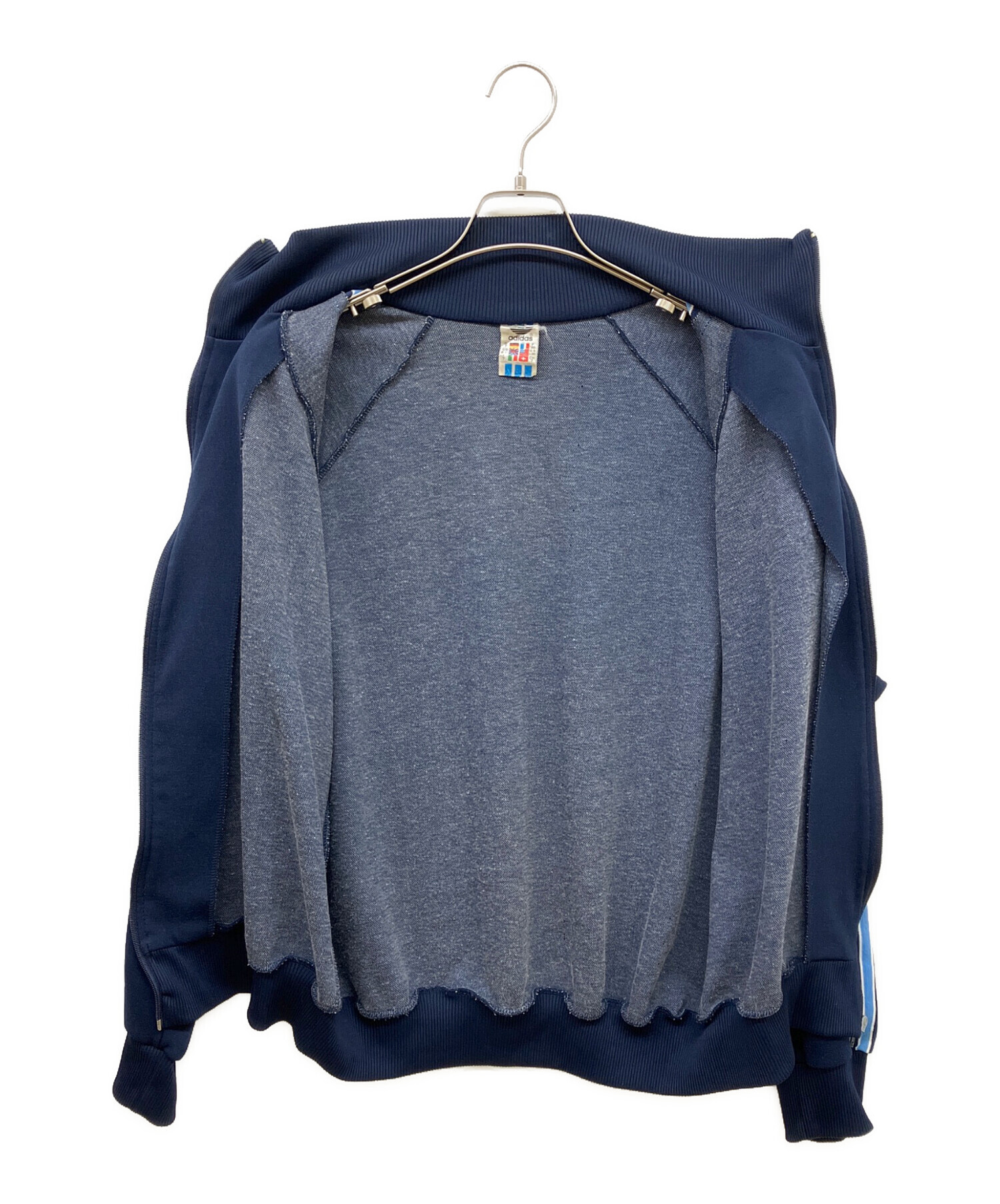 中古・古着通販】adidas (アディダス) トラックジャケット ネイビー
