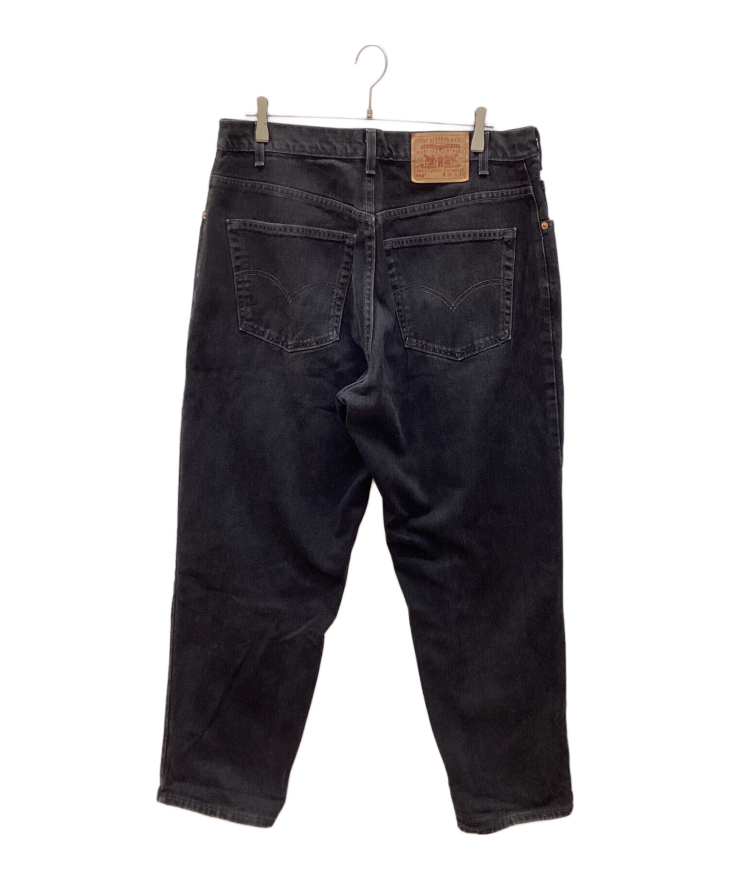 リーバイス 560 ブラック デニム W38 L30 中古・古着通販】LEVI