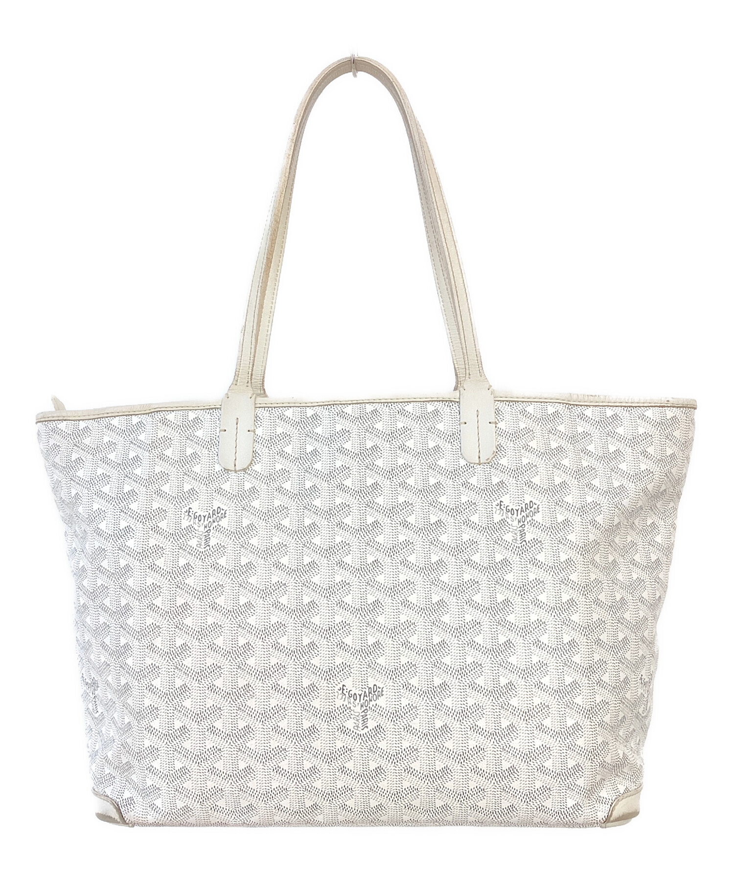 【希少】【美品】ゴヤール　ビジネスバック　ホワイト 中古・古着通販】GOYARD (ゴヤール) トートバッグ ホワイト｜ブランド