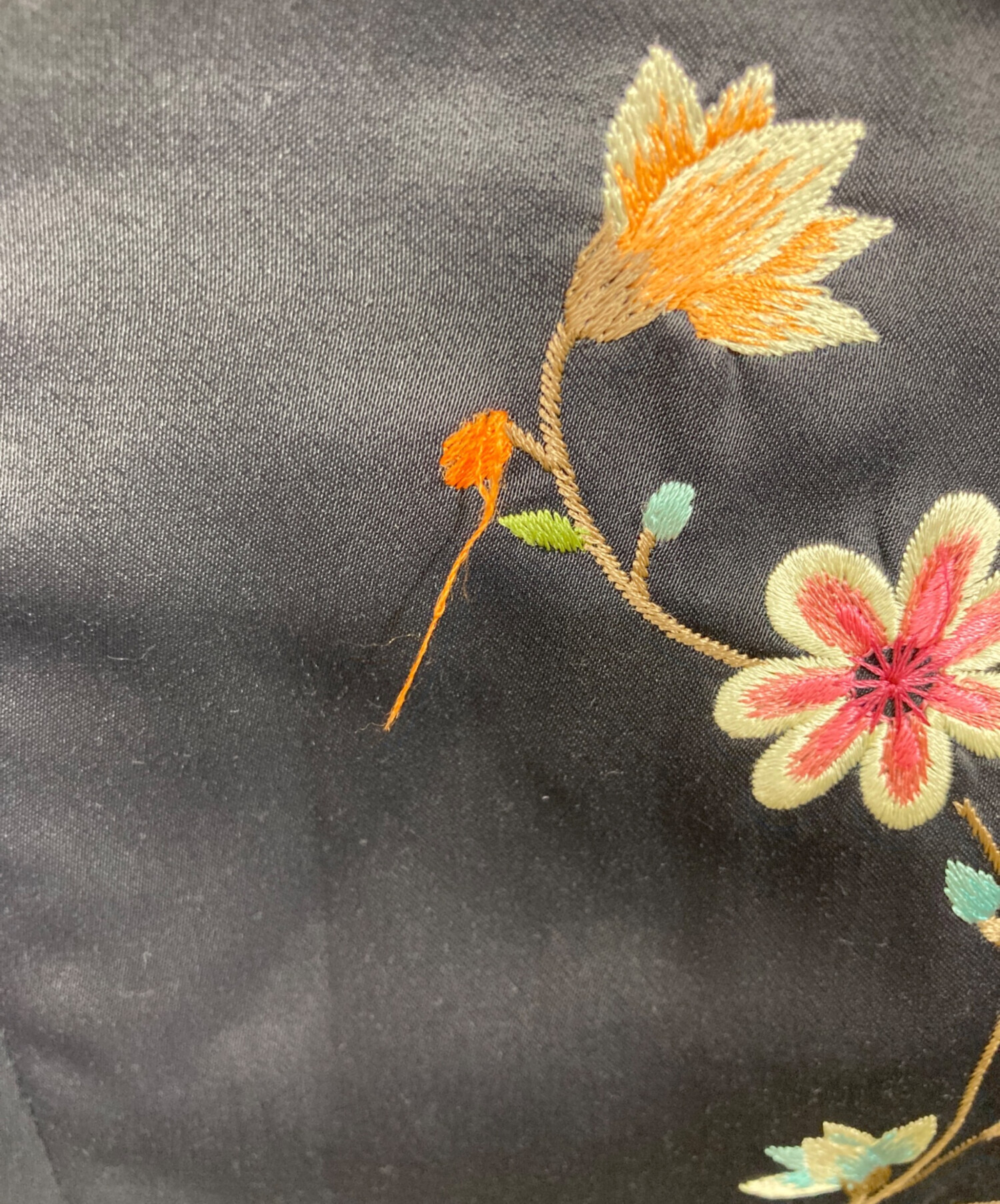 中古・古着通販】VIVIENNE TAM (ヴィヴィアンタム) 花柄刺繍ブルゾン