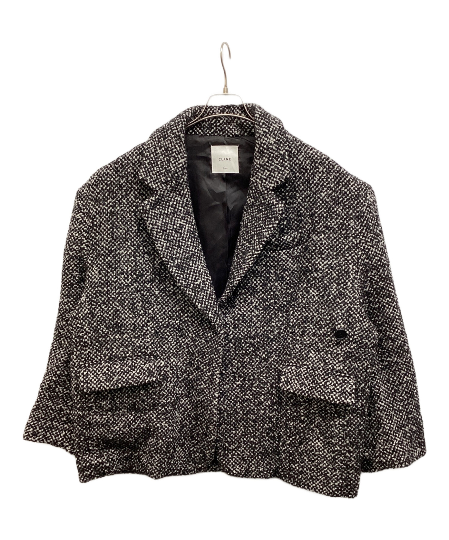 SuzuHirose×CLANE MIX COLOR OVER BLACK 中古・古着通販】CLANE (クラネ) SuzuHirose (スズヒロセ) MIX COLOR