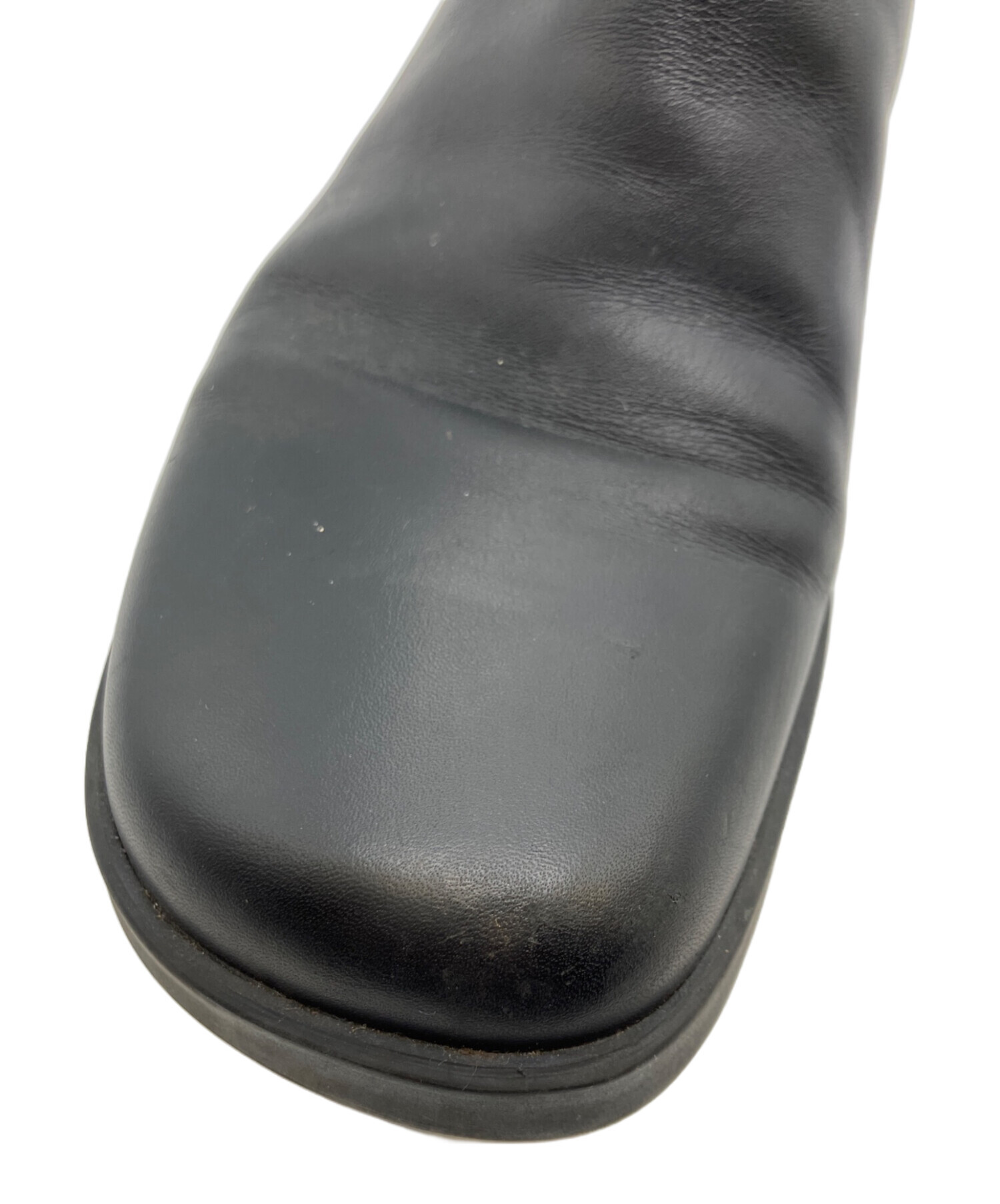 中古・古着通販】GUCCI (グッチ) サイドゴアブーツ ブラック サイズ:37