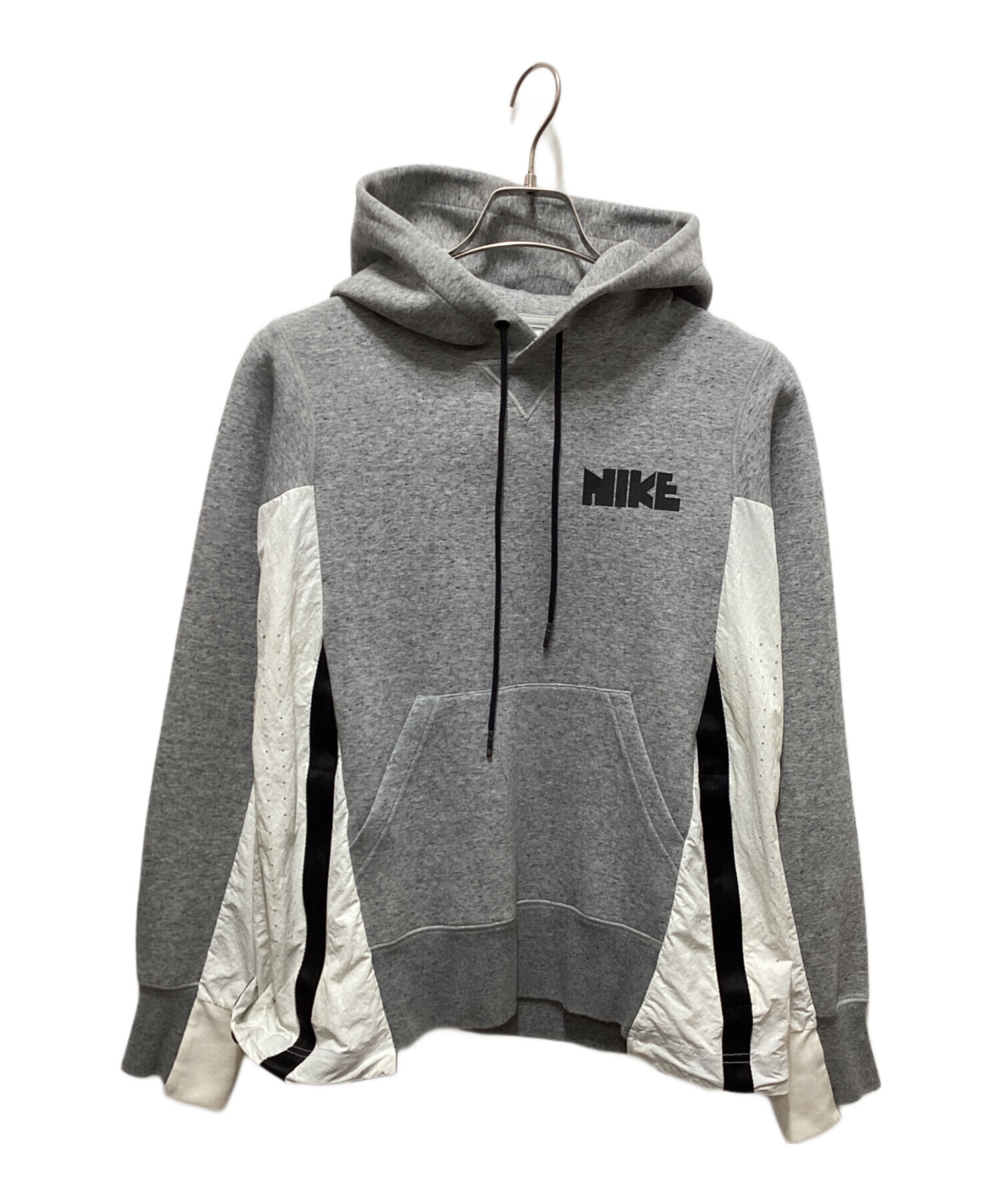 中古・古着通販】NIKE (ナイキ) sacai (サカイ) NRG HOODIE グレー