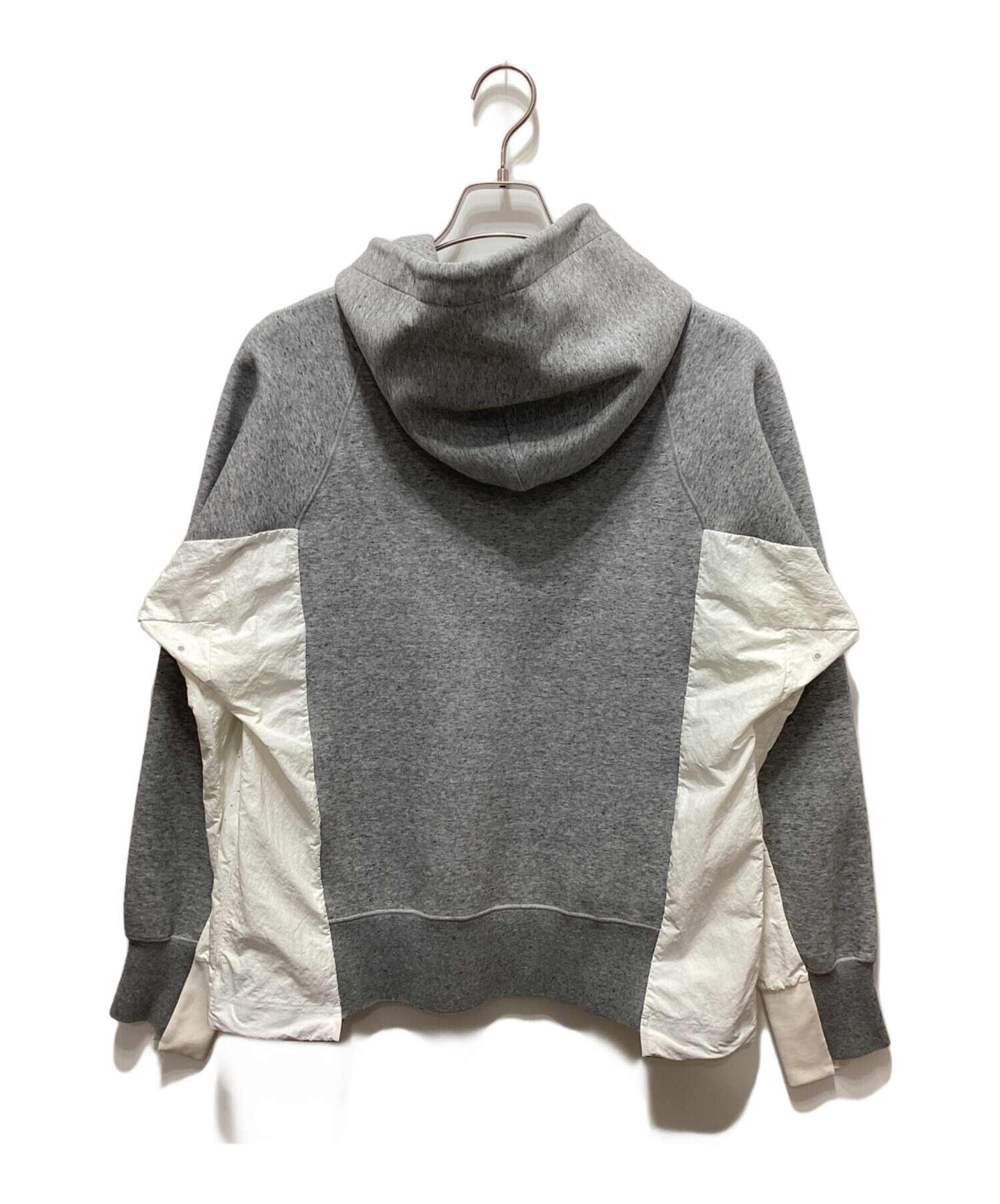 中古・古着通販】NIKE (ナイキ) sacai (サカイ) NRG HOODIE グレー