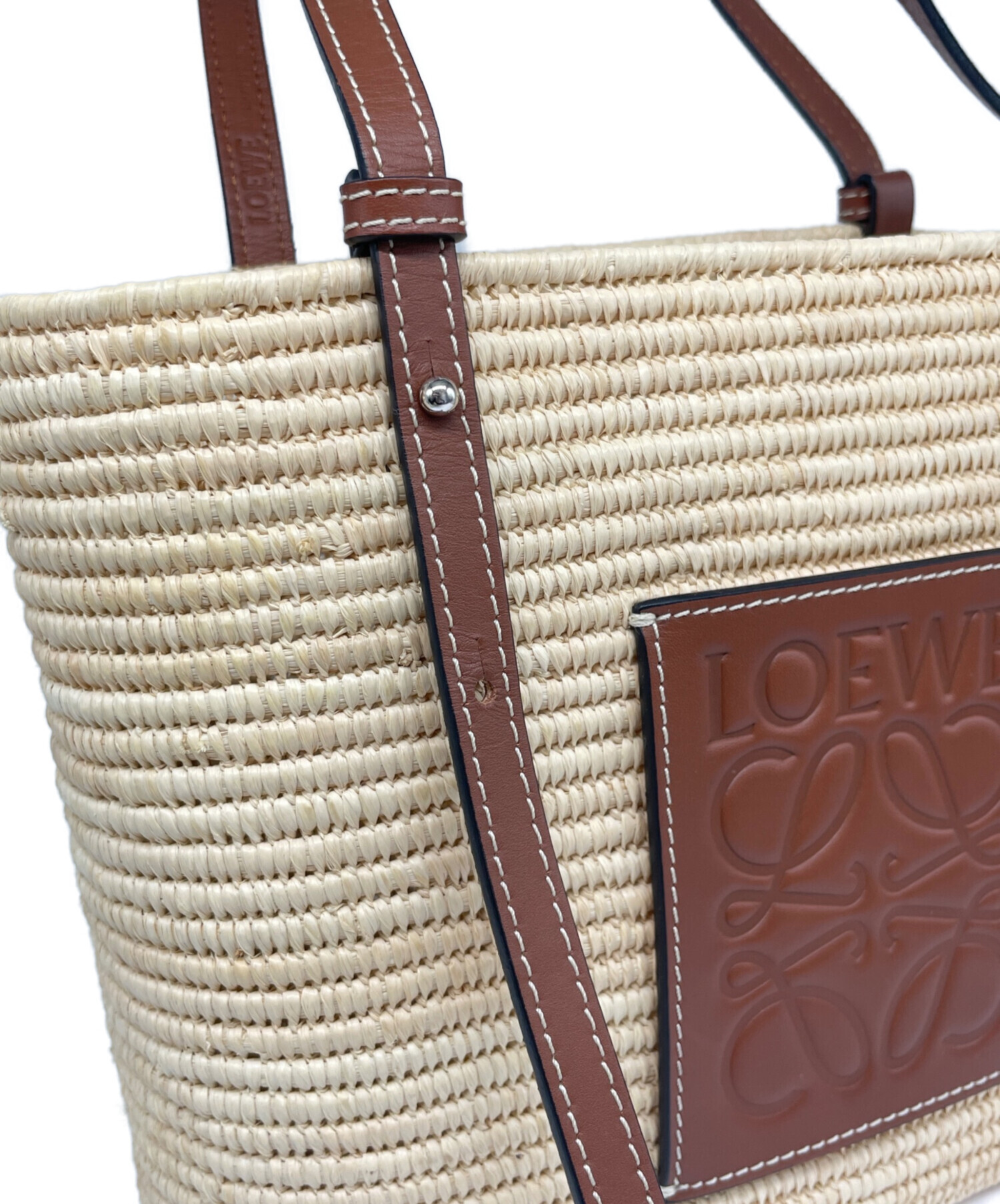 中古・古着通販】LOEWE (ロエベ) スクエアバスケット スモール