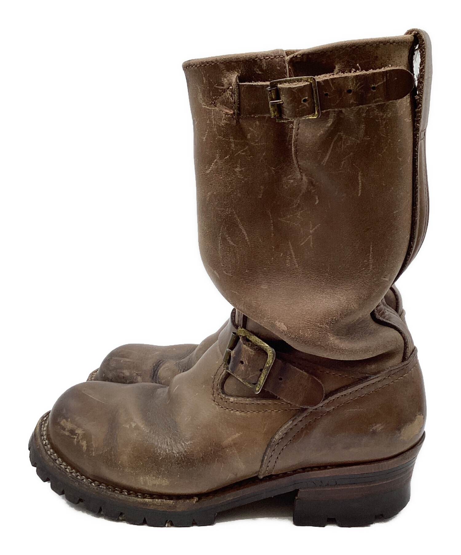 中古・古着通販】WESCO (ウェスコ) エンジニアブーツ ブラウン サイズ