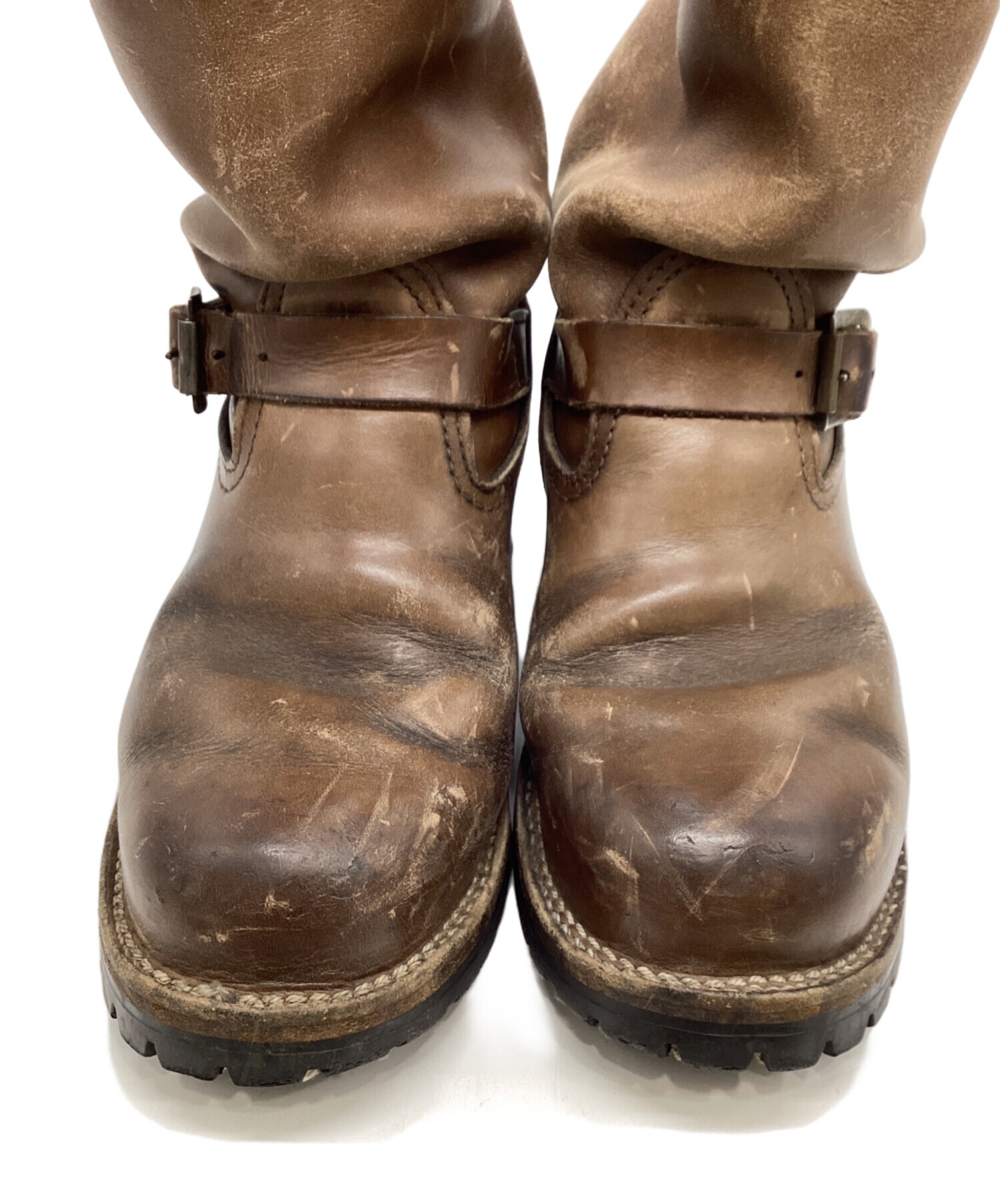 中古・古着通販】WESCO (ウェスコ) エンジニアブーツ ブラウン サイズ